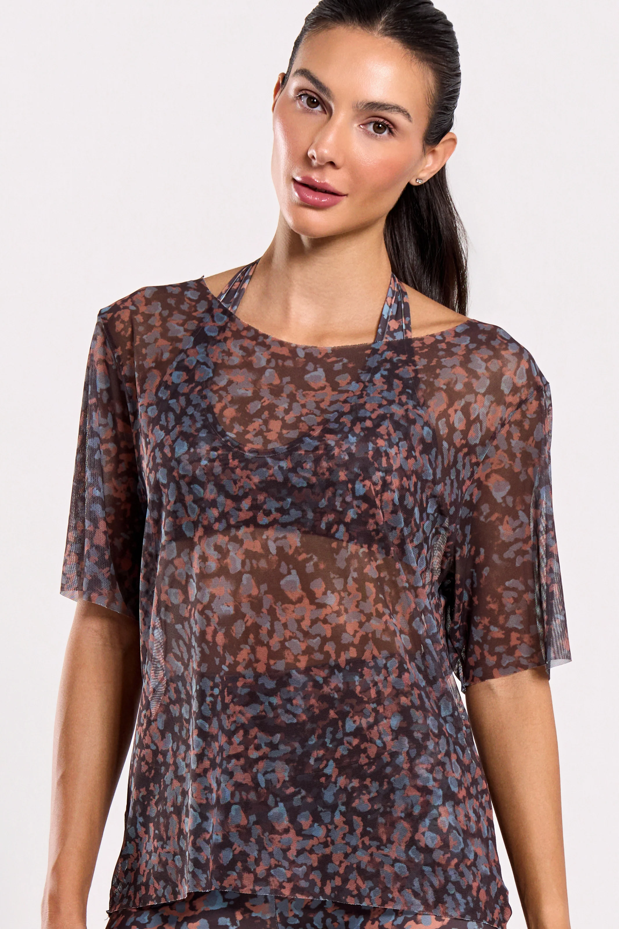 Blusa de Tule Estampada Fluir - Image 2