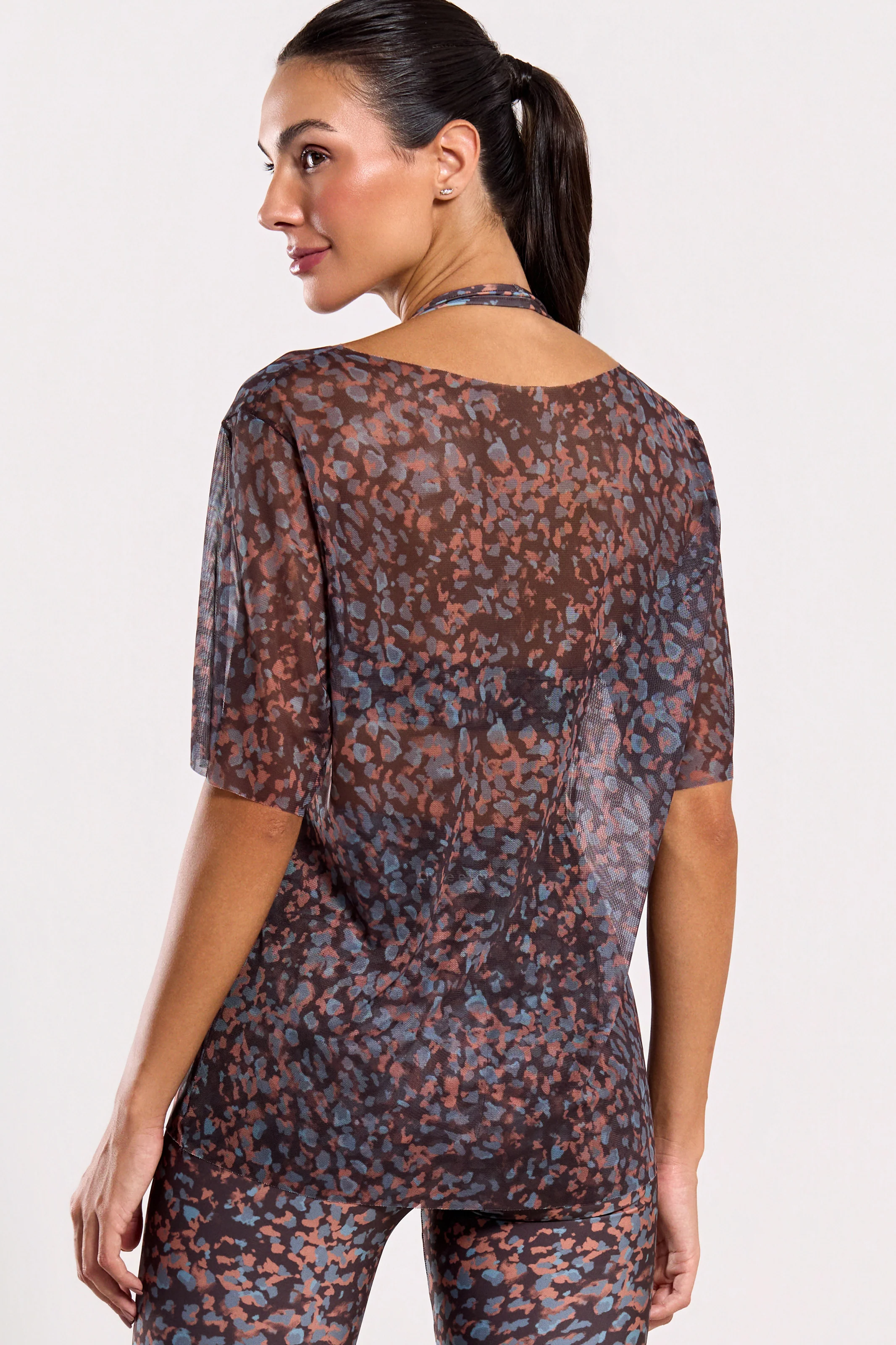 Blusa de Tule Estampada Fluir - Image 3