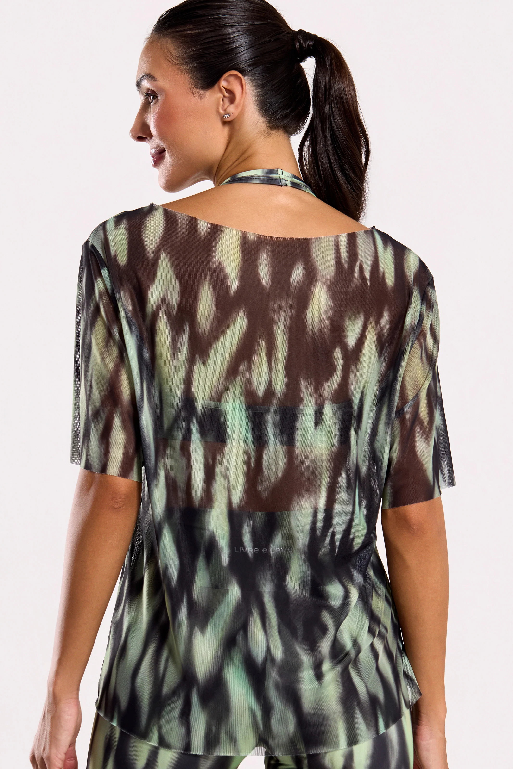 Blusa de Tule Natureza - Image 4