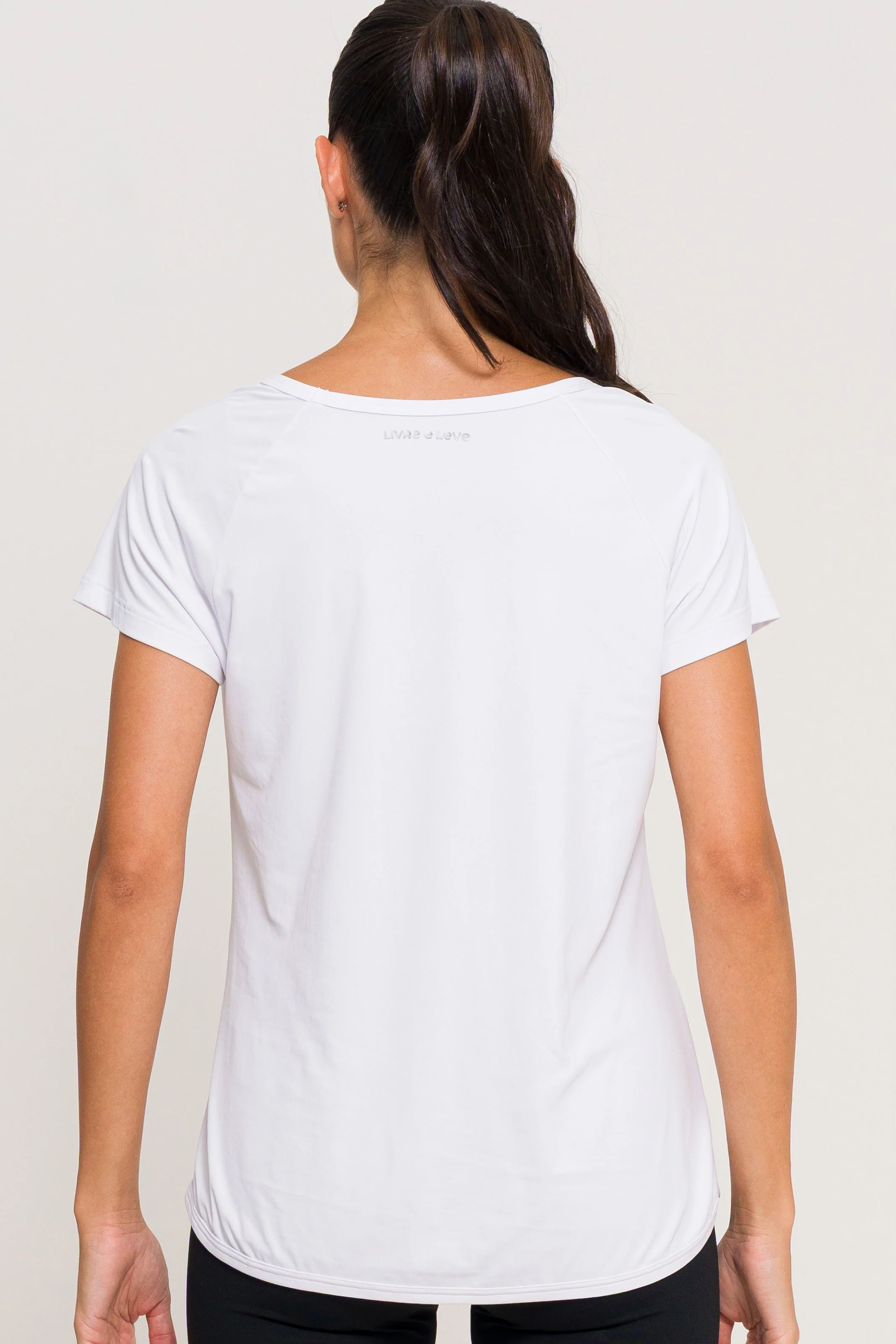 Blusa Run de Poliamida Branca - Image 2