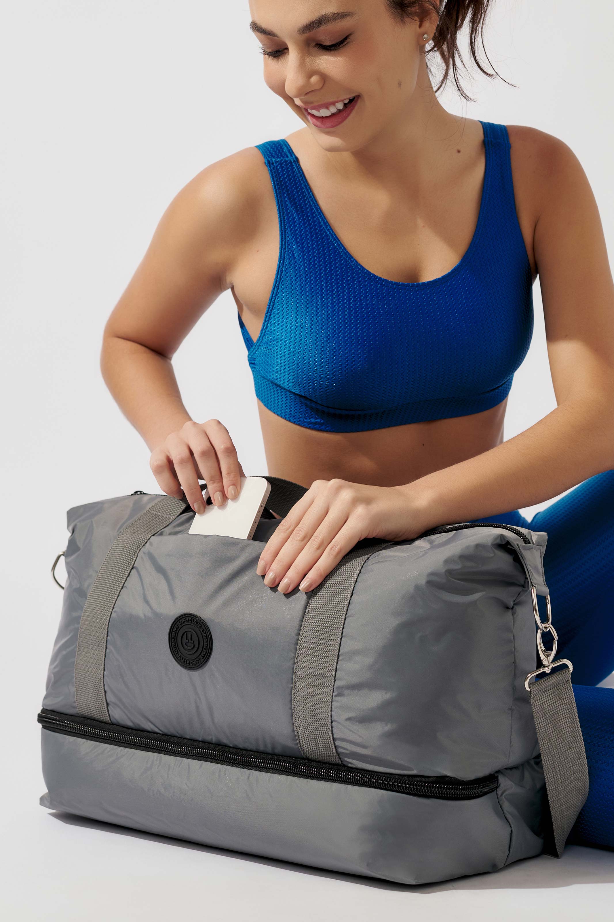 Bolsa de Viagem com Divisão Chumbo - Image 3