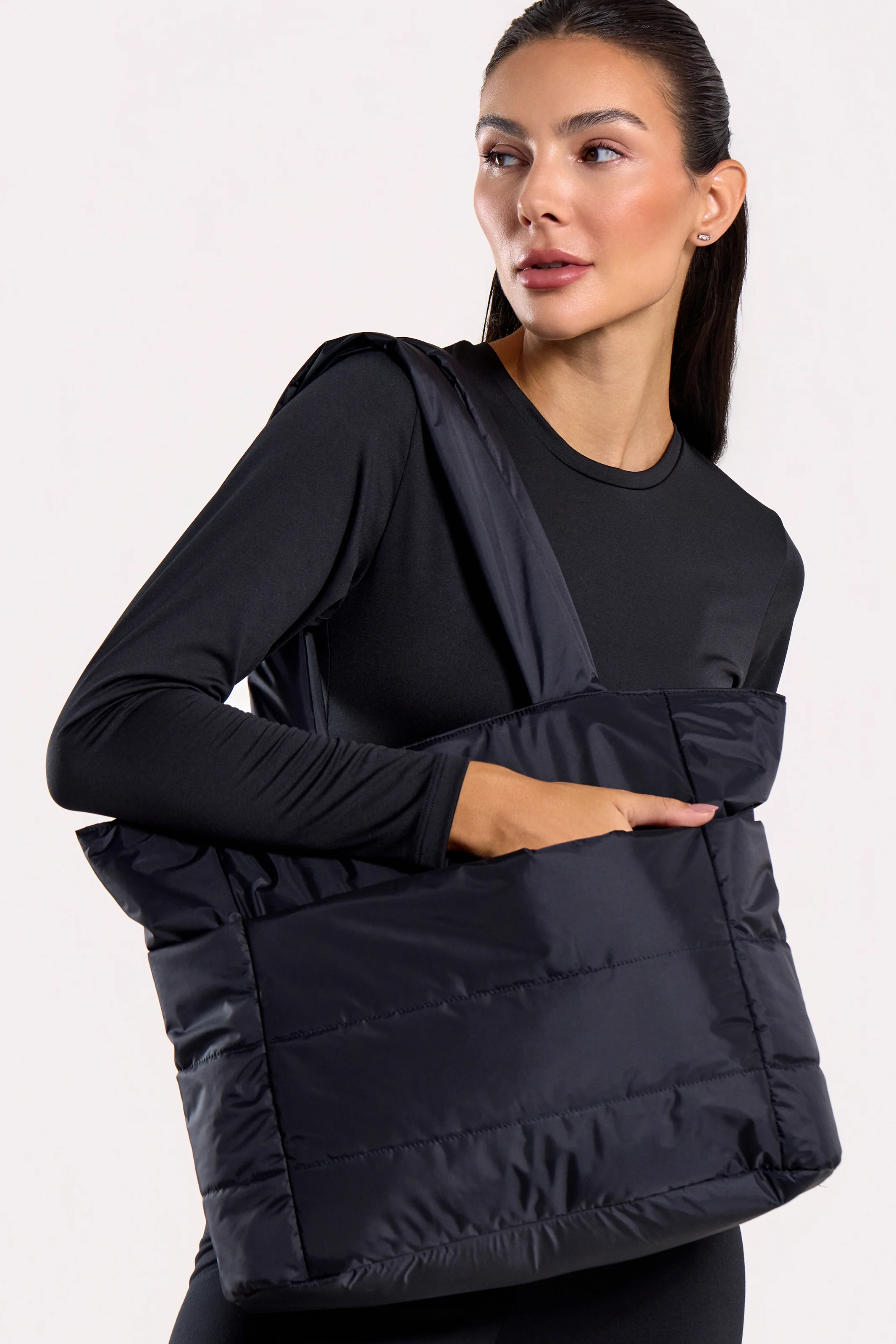 Bolsa Puffer Preta - Image 2