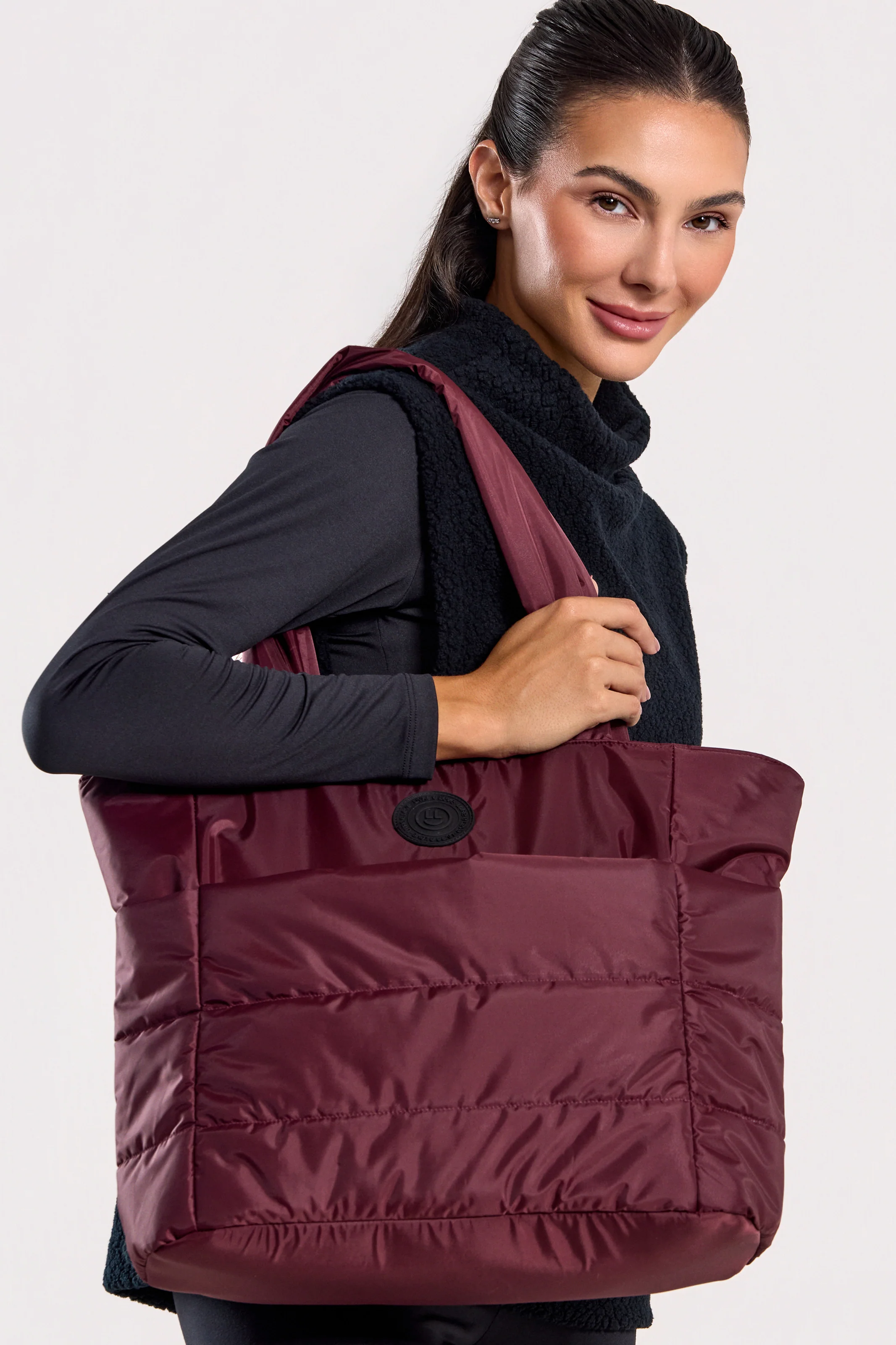 Bolsa Puffer Vinho - Image 2