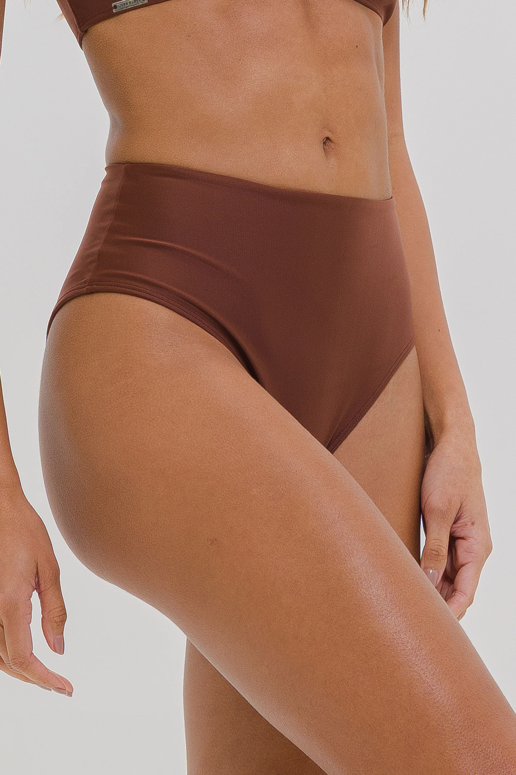 Calcinha Hot Pants Marrom - Image 3