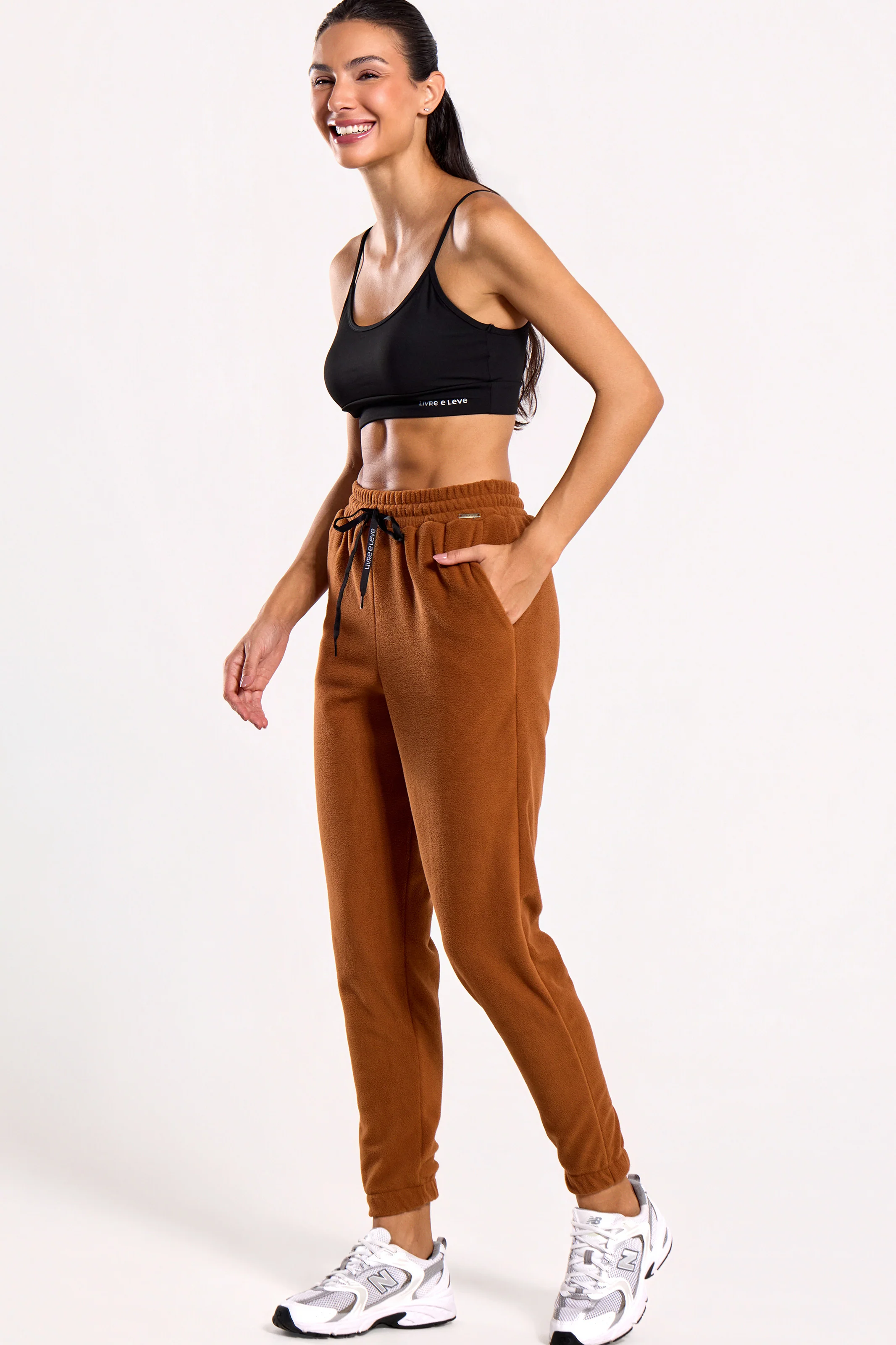 Calça Jogger Térmica Marrom - Image 5