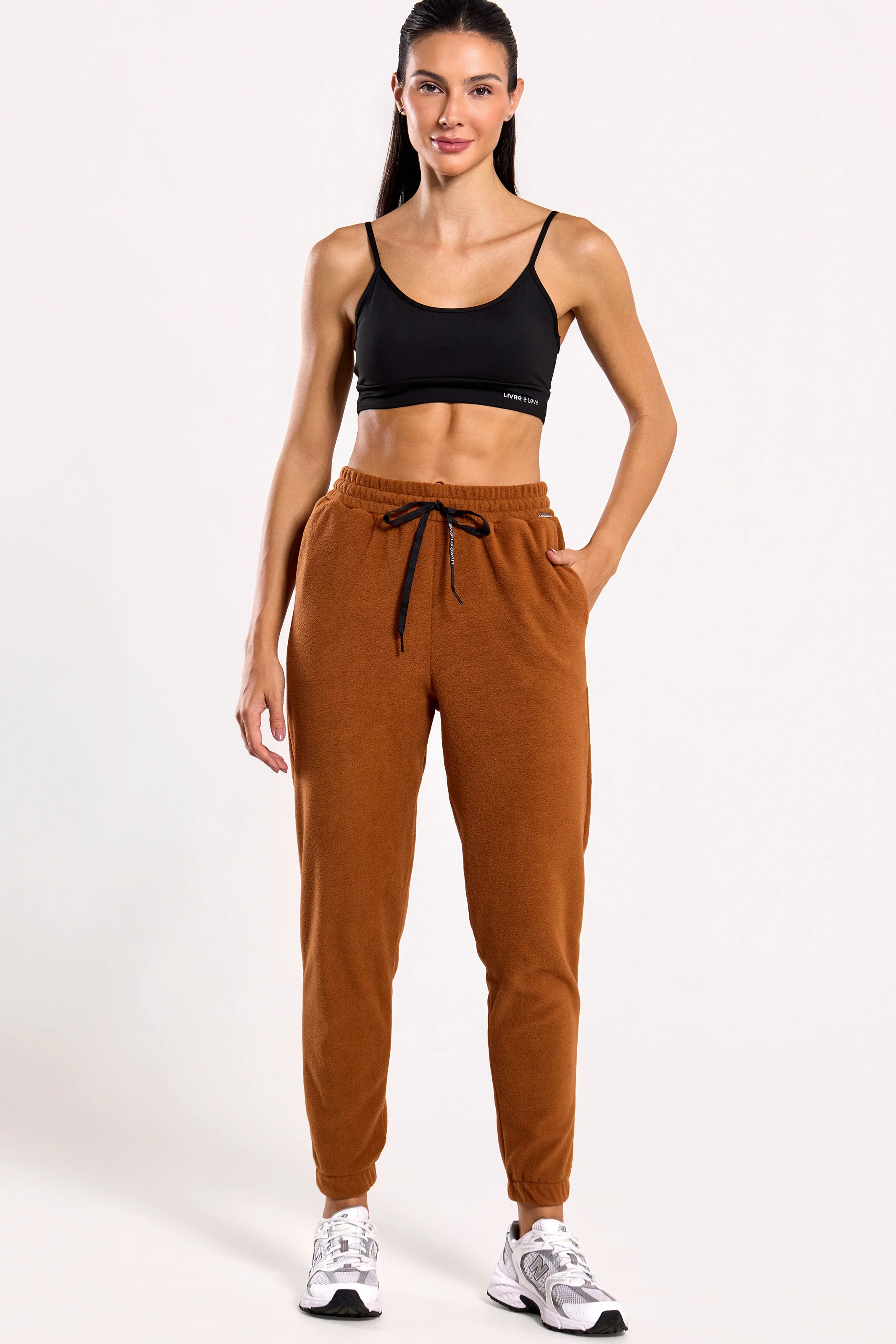 Calça Jogger Térmica Marrom - Image 6