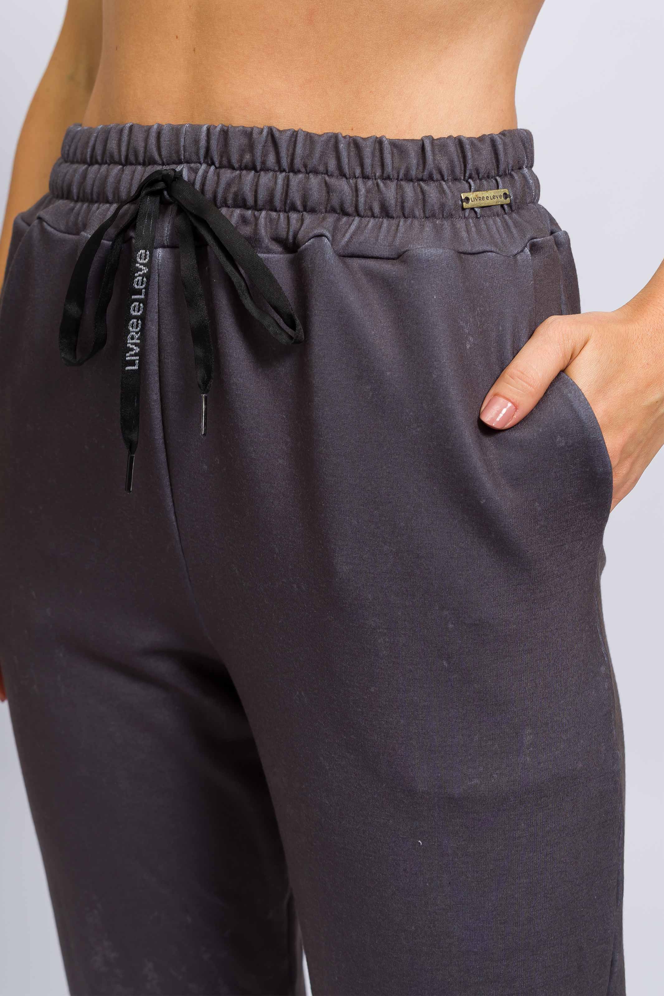 Calça Jogger Estonada com Cós Sol - Image 4