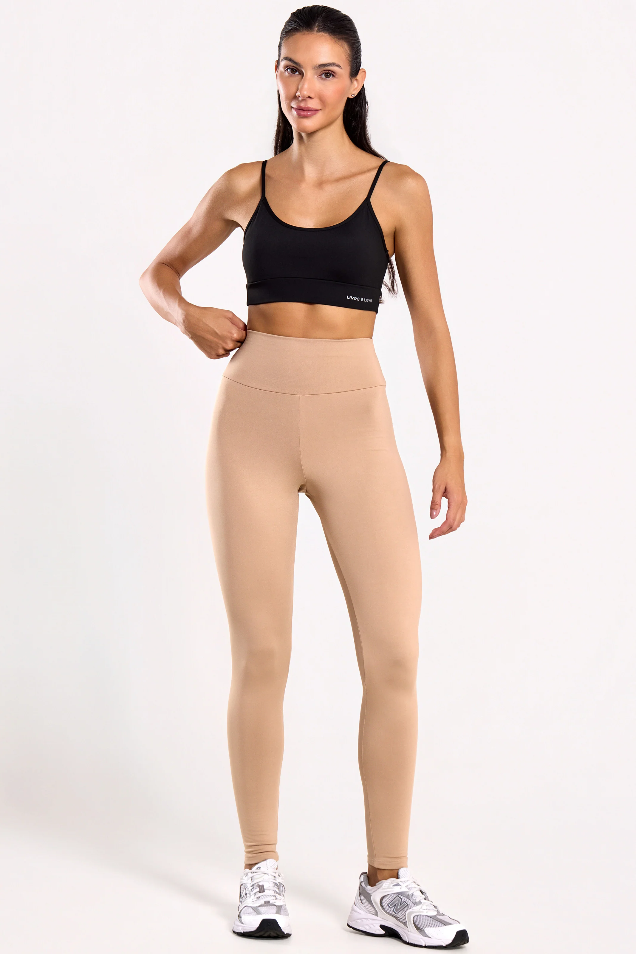 Calça Legging Térmica Bege - Image 5