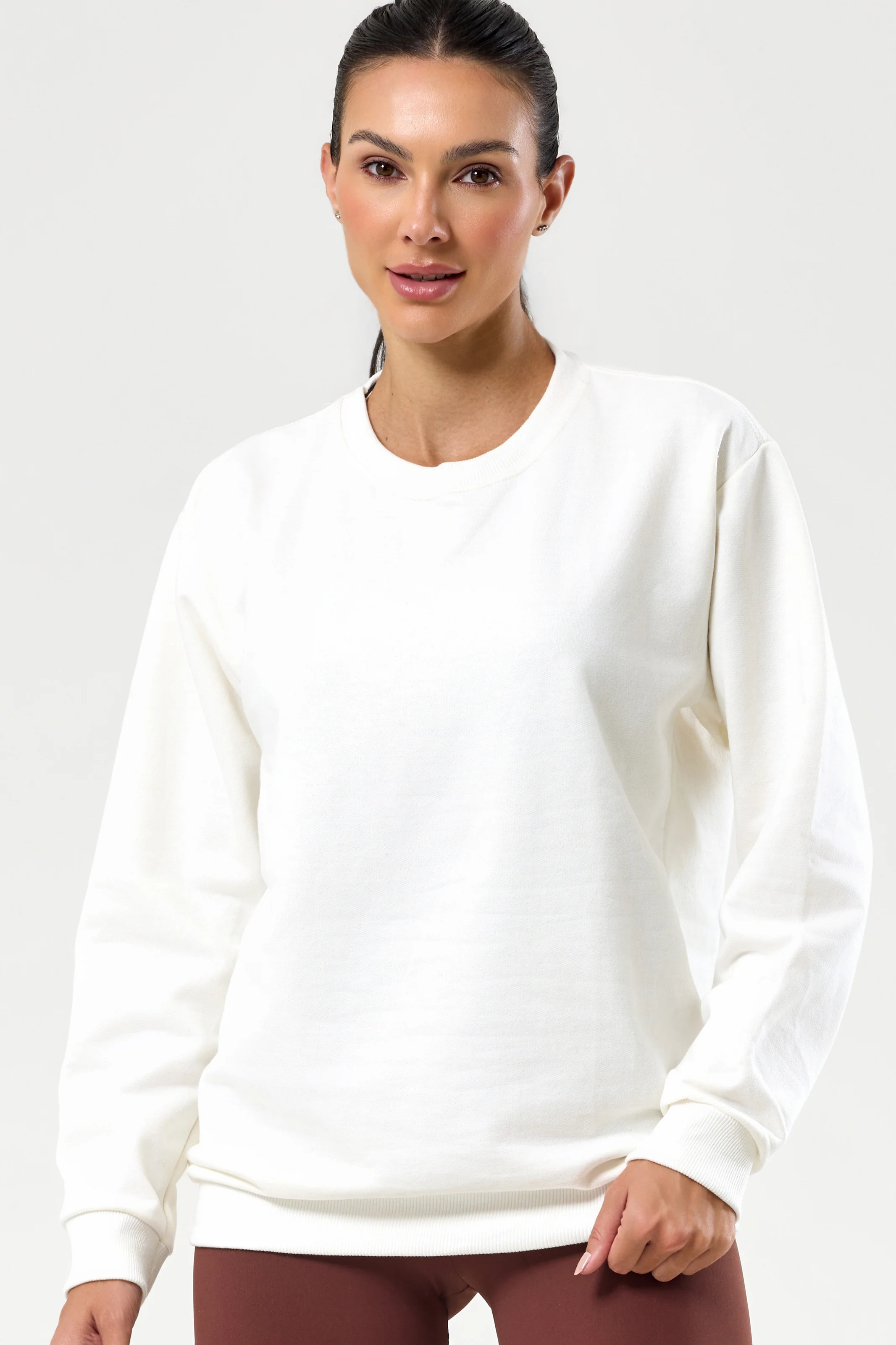 Casaco de Moletom Off White - Image 3