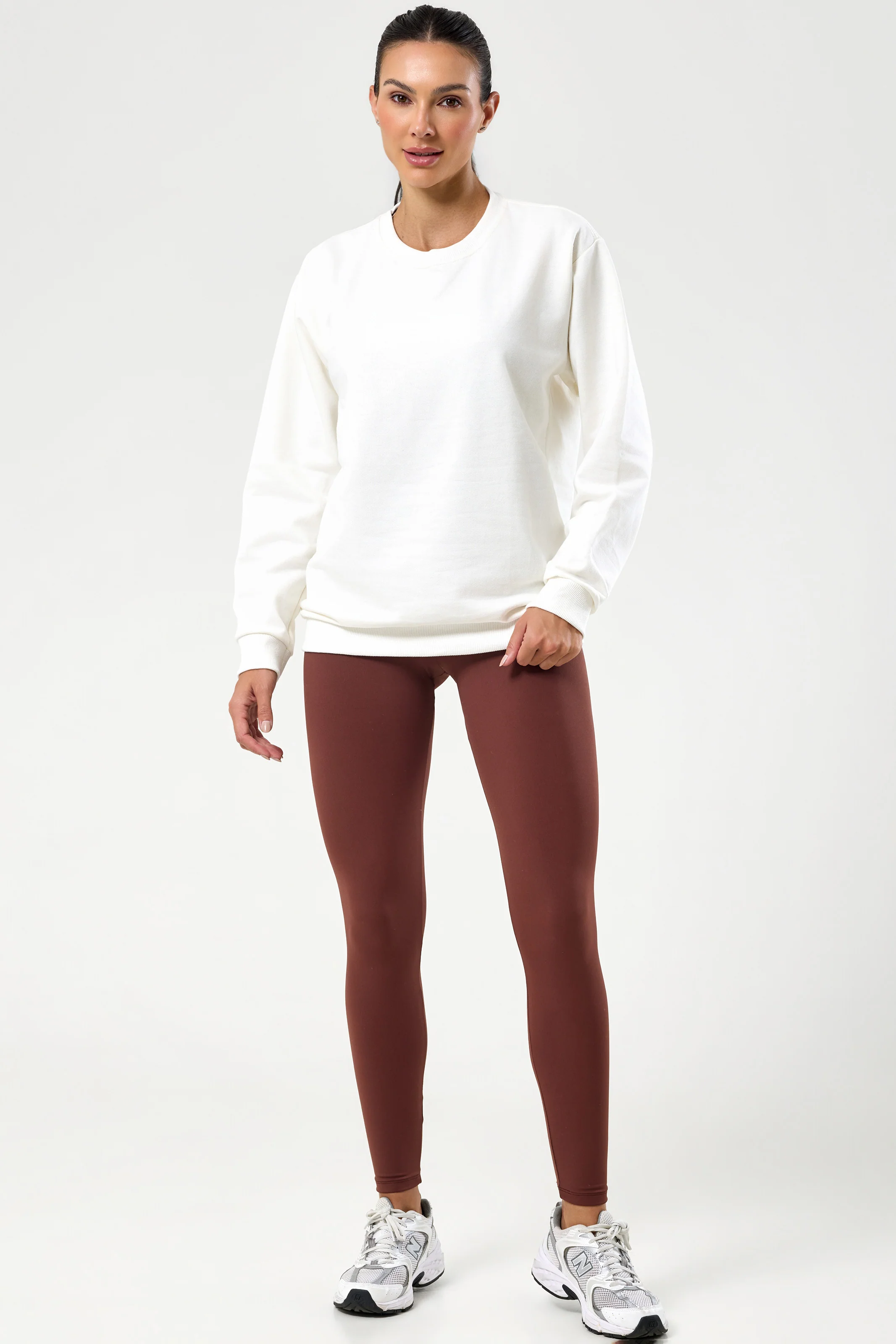 Casaco de Moletom Off White - Image 4