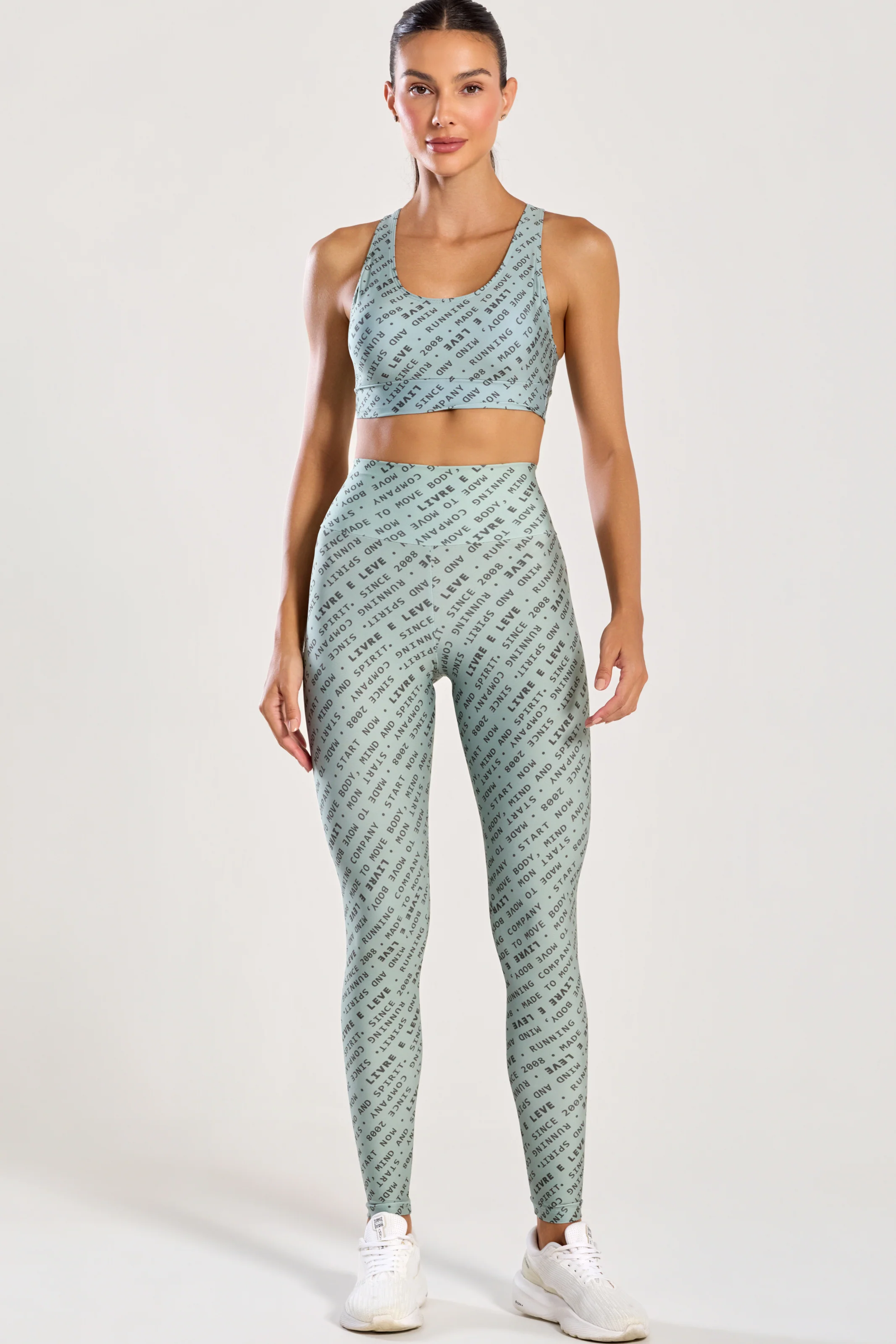 Conjunto Top e Legging com Bolso Impulso Verde - Image 3