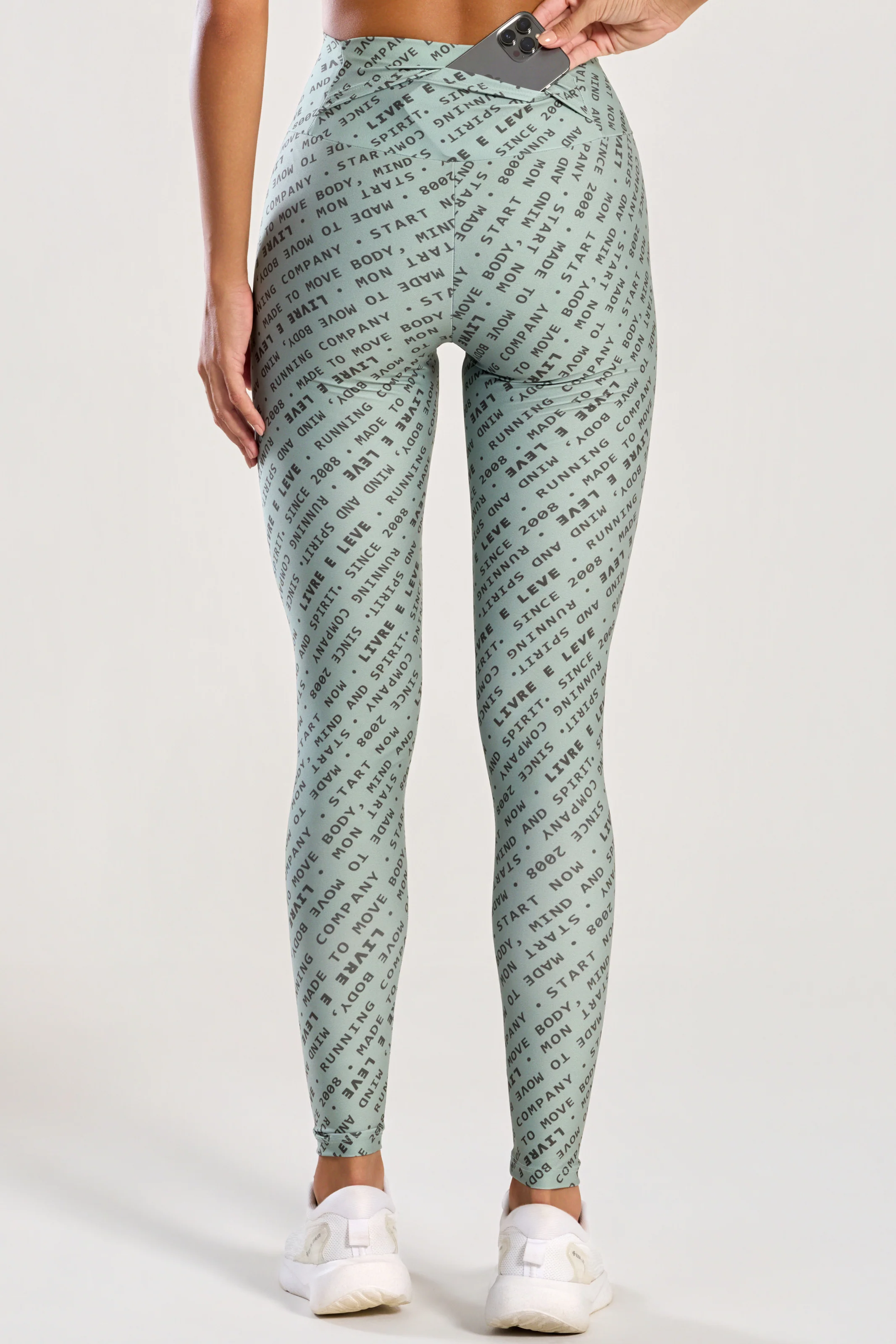 Conjunto Top e Legging com Bolso Impulso Verde - Image 5