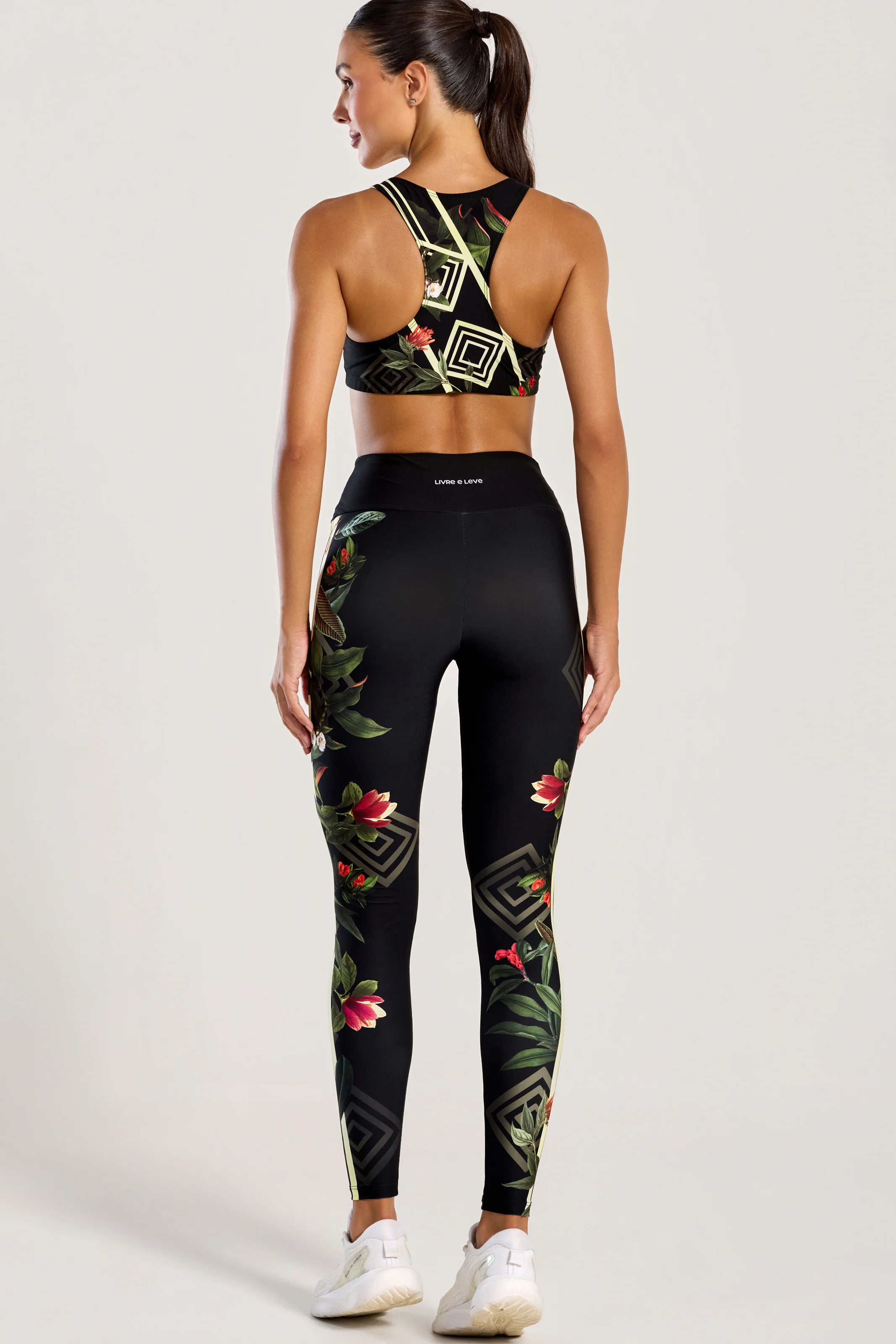 Conjunto Top e Legging Estampada Felicidade - Image 4
