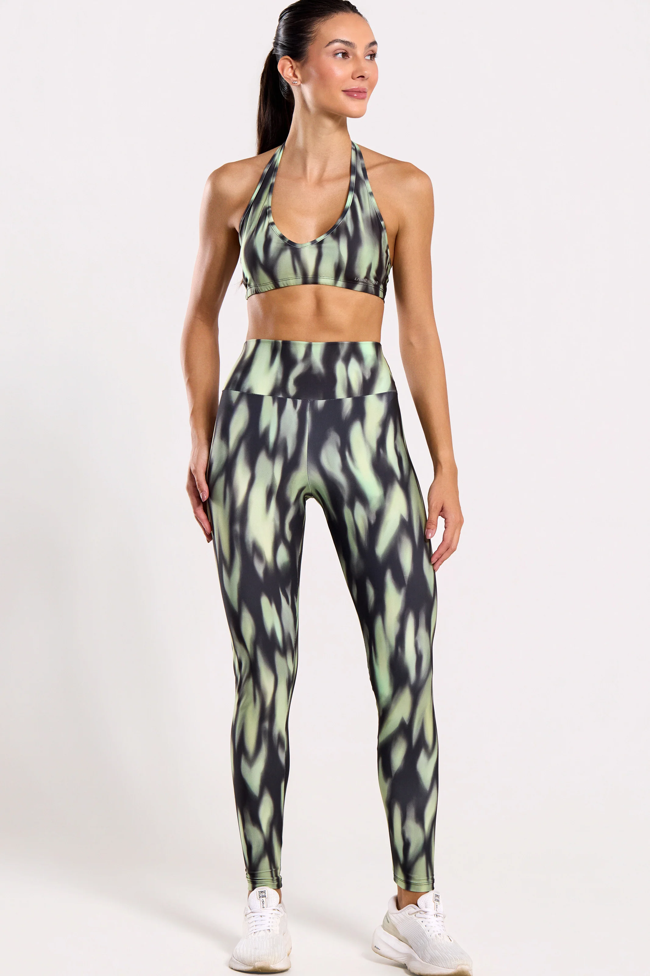 Conjunto Top e Legging Estampada Natureza