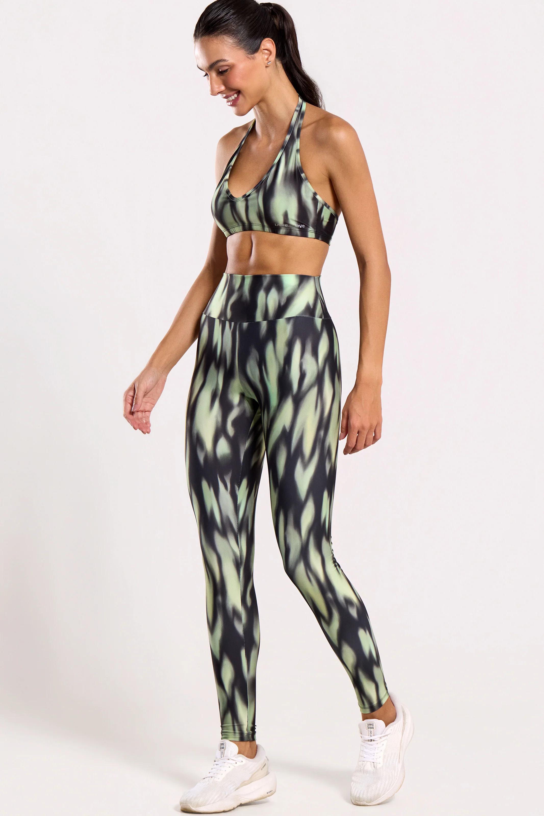 Conjunto Top e Legging Estampada Natureza - Image 2