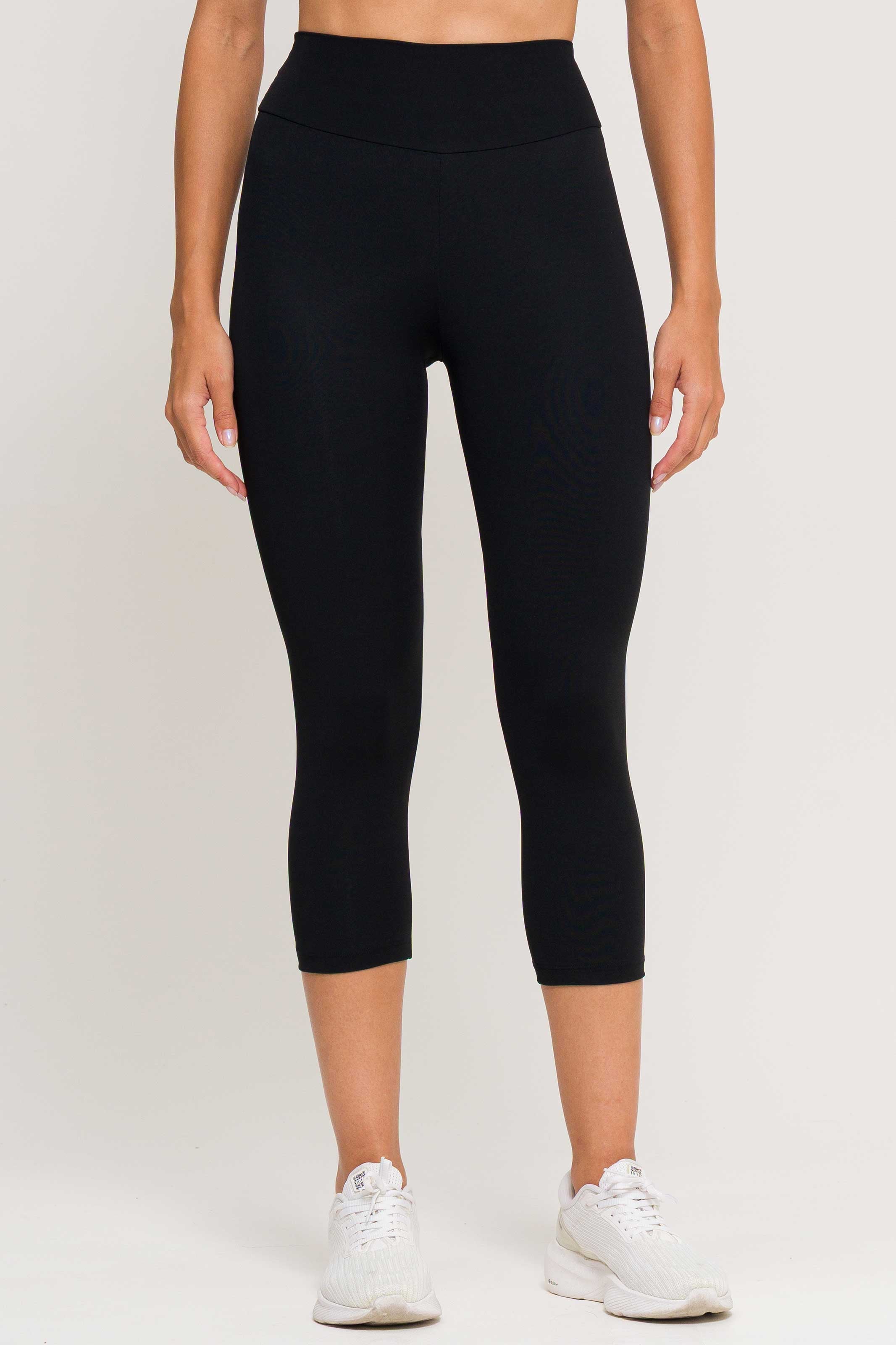 Conjunto Top Regata e Corsário Poliamida Preto - Image 4