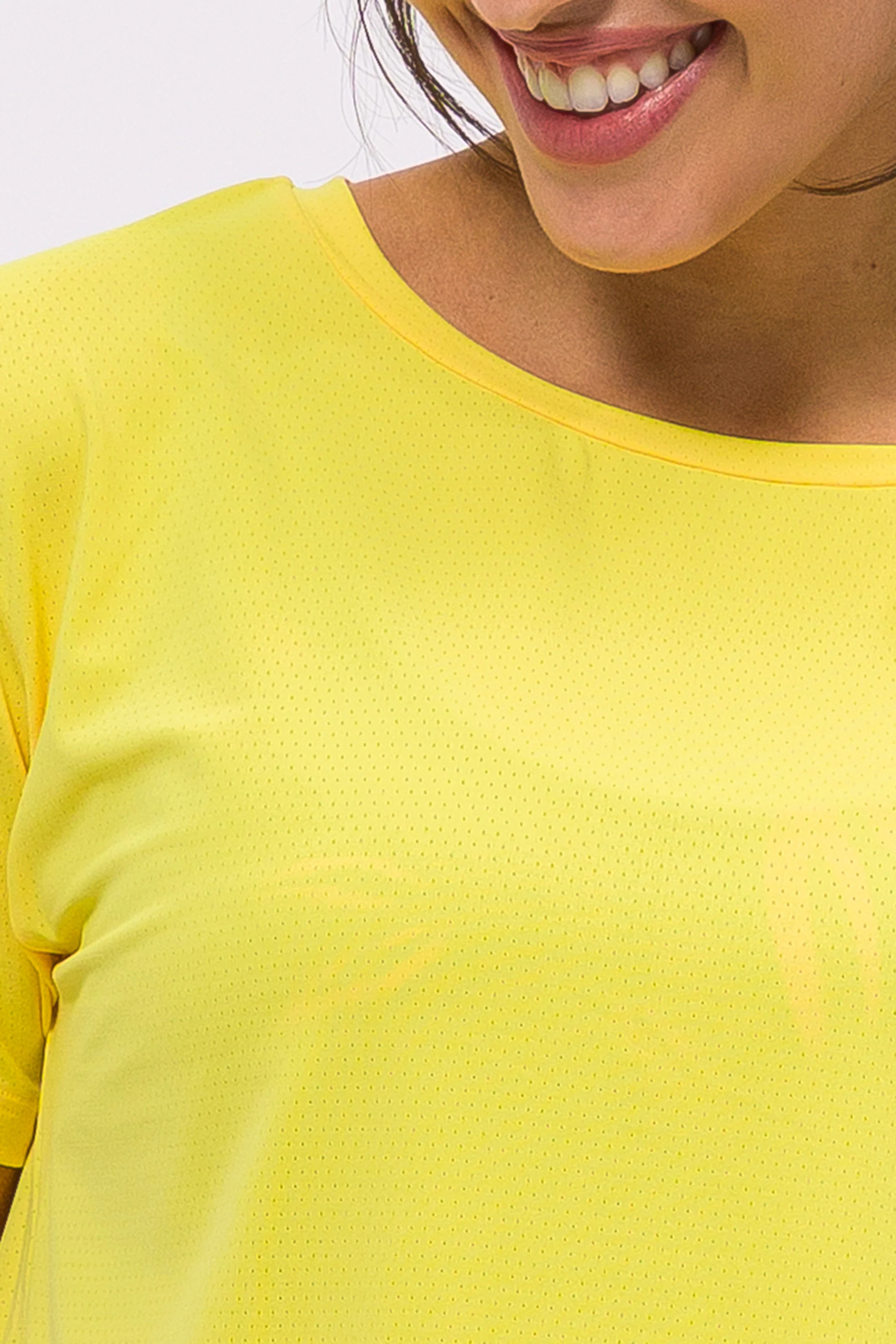 Cropped T-Shirt de Poliamida Solarium - Image 4