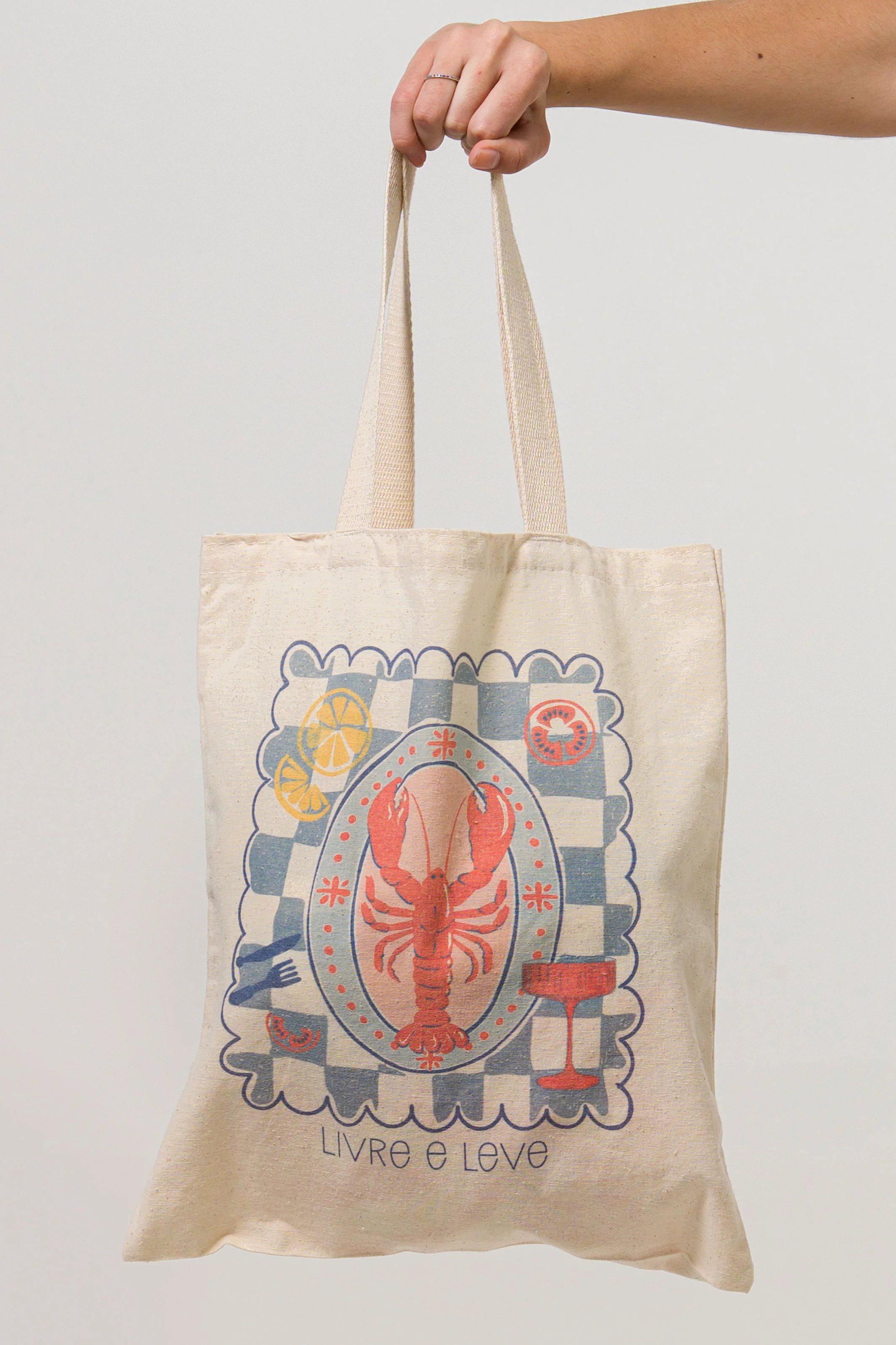 Ecobag Básica Lagosta - Image 3