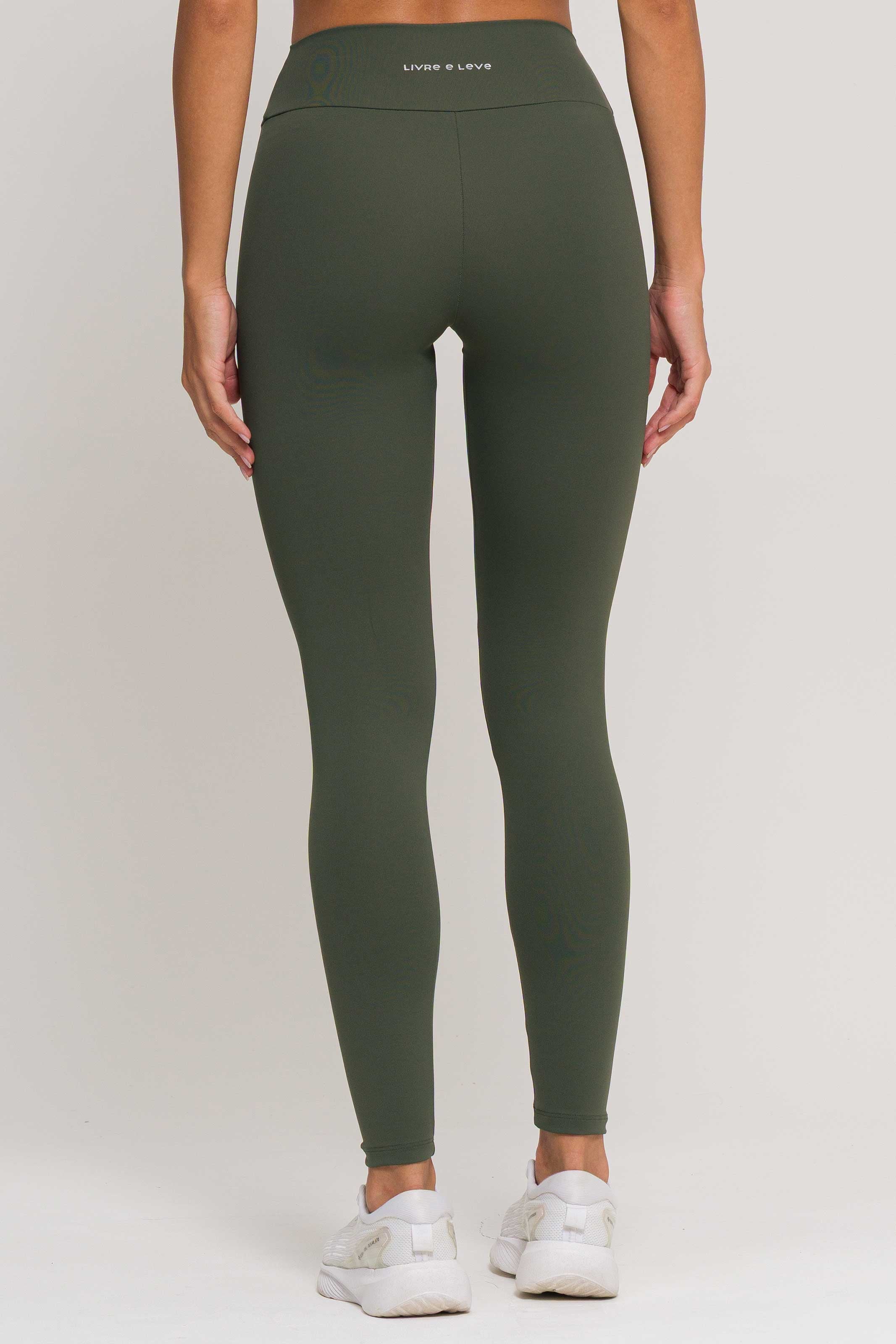 Legging de Poliamida Verde - Image 3