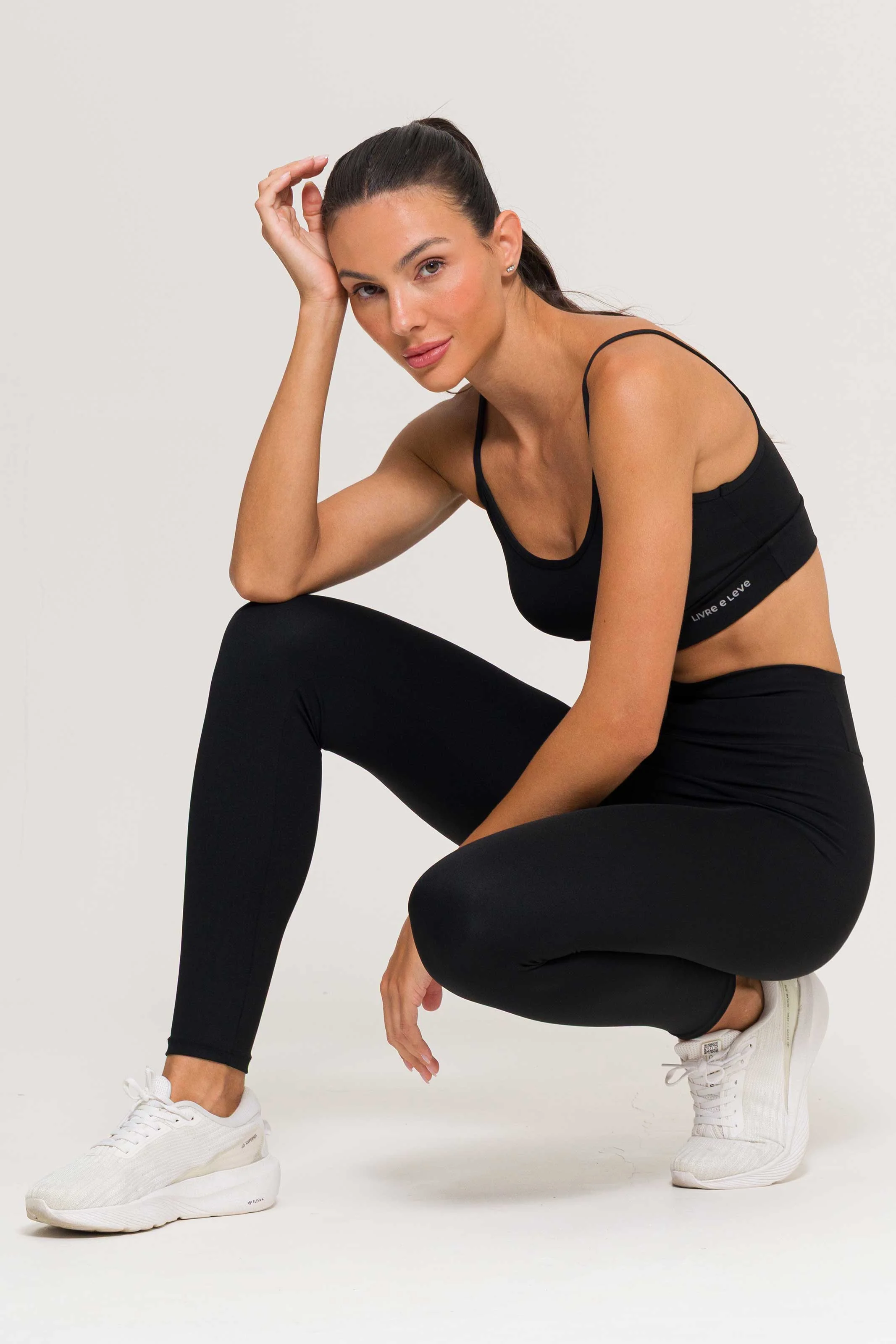 Legging de Poliamida Preta - Image 5