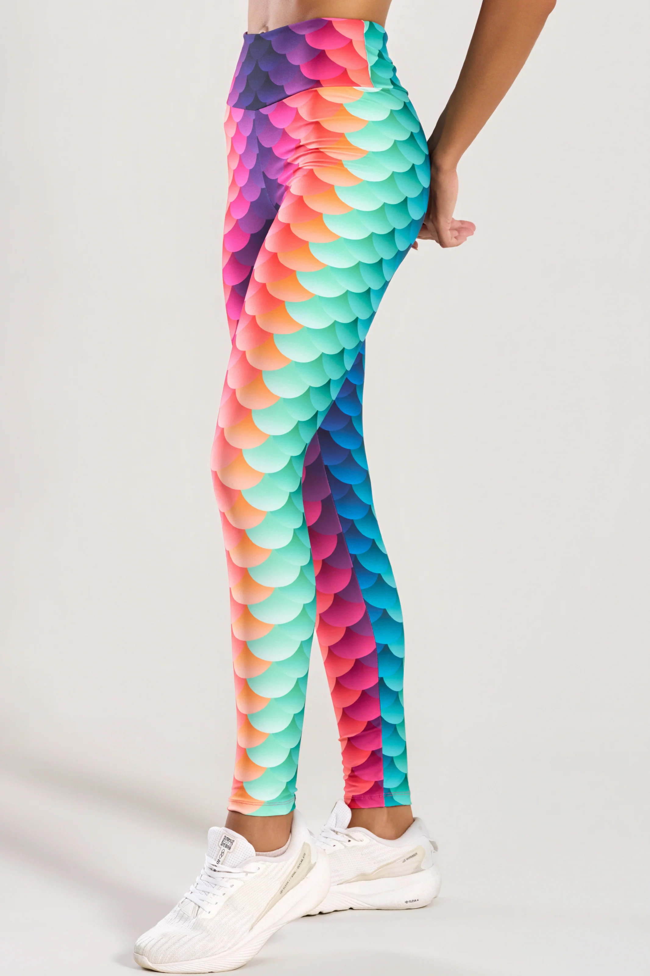 Legging Estampada Sereia Colorida