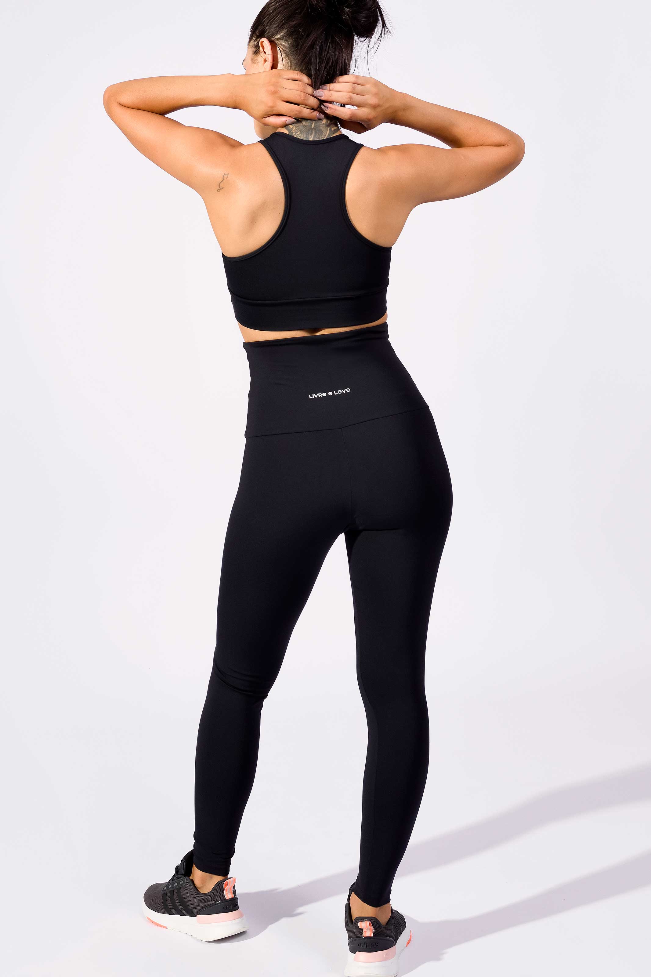 Legging Modeladora Cintura Alta Preta - Image 6