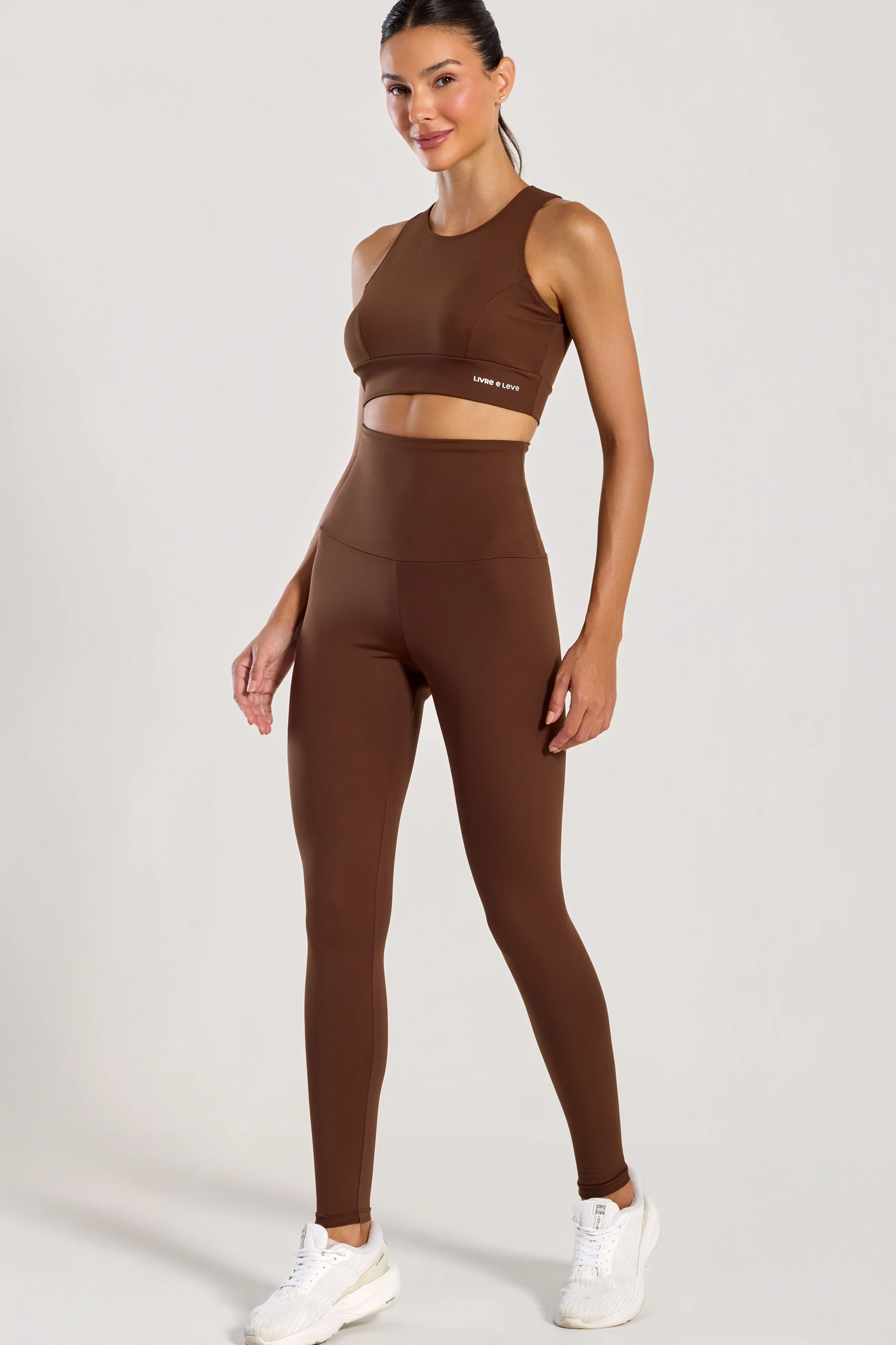 Legging Modeladora Anticelulite Marrom - Image 4