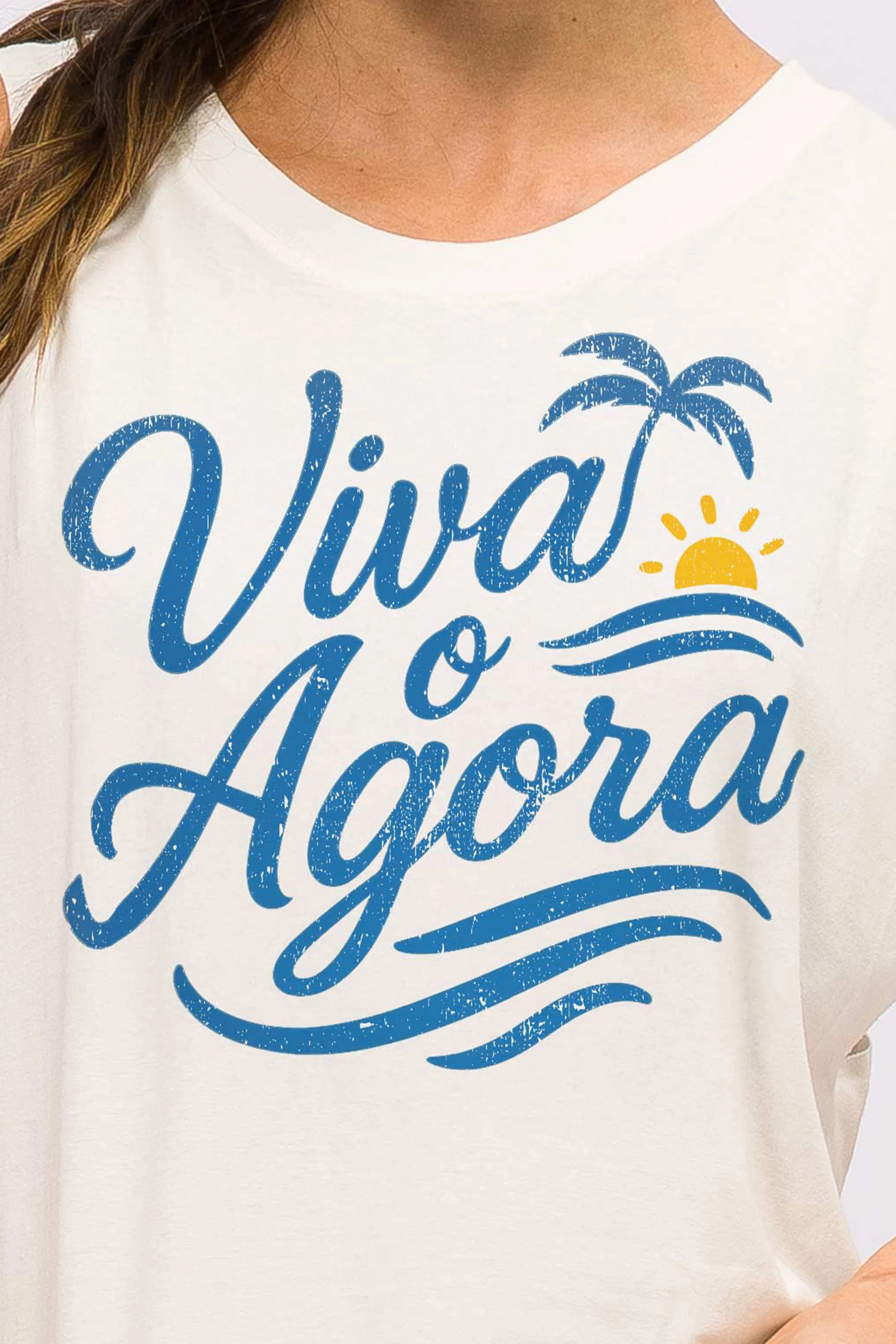 Regata Cavada Off-White Viva o Agora - Image 4