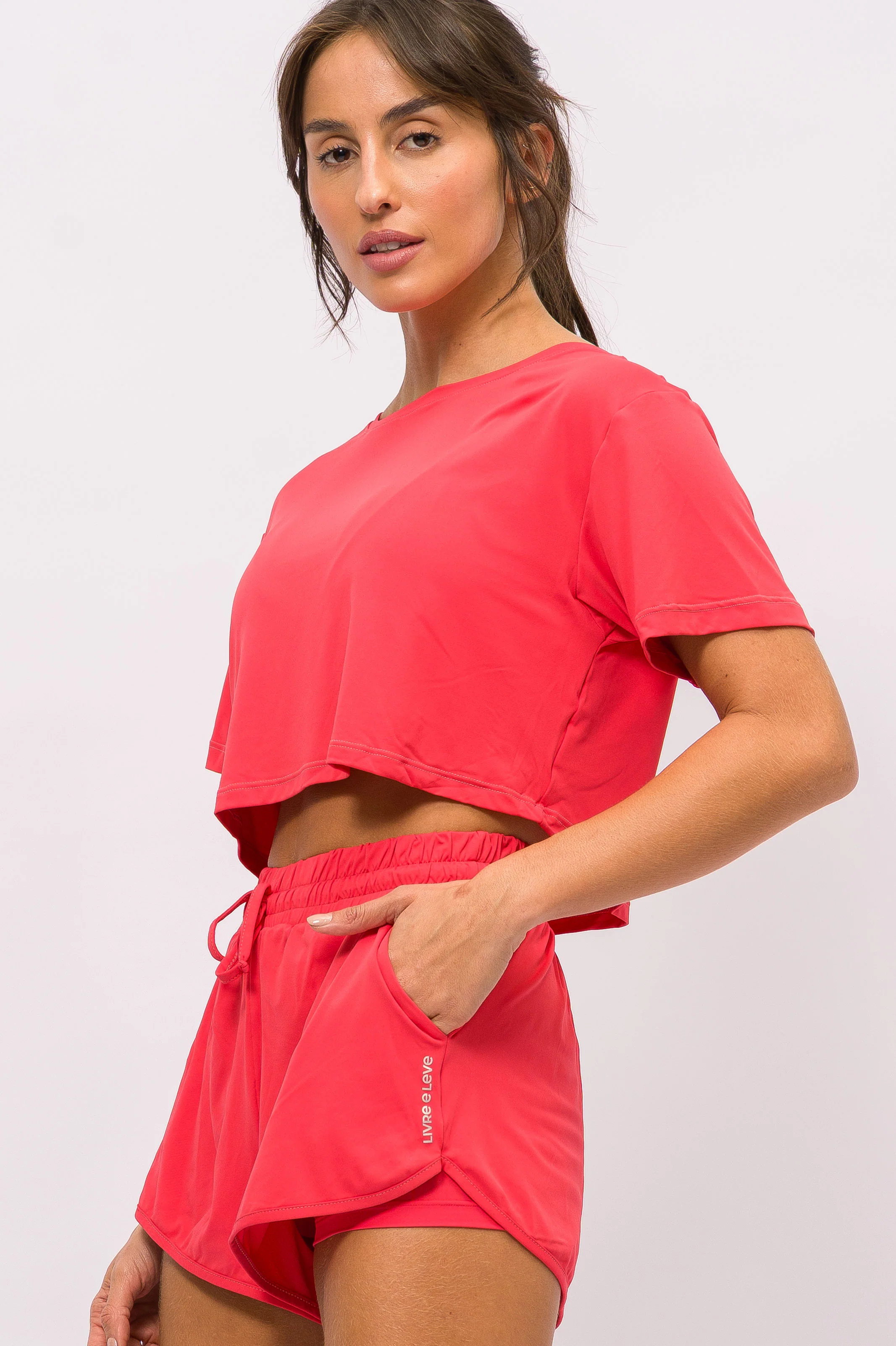Short Arredondado Poliamida com Bolso Melancia - Image 6