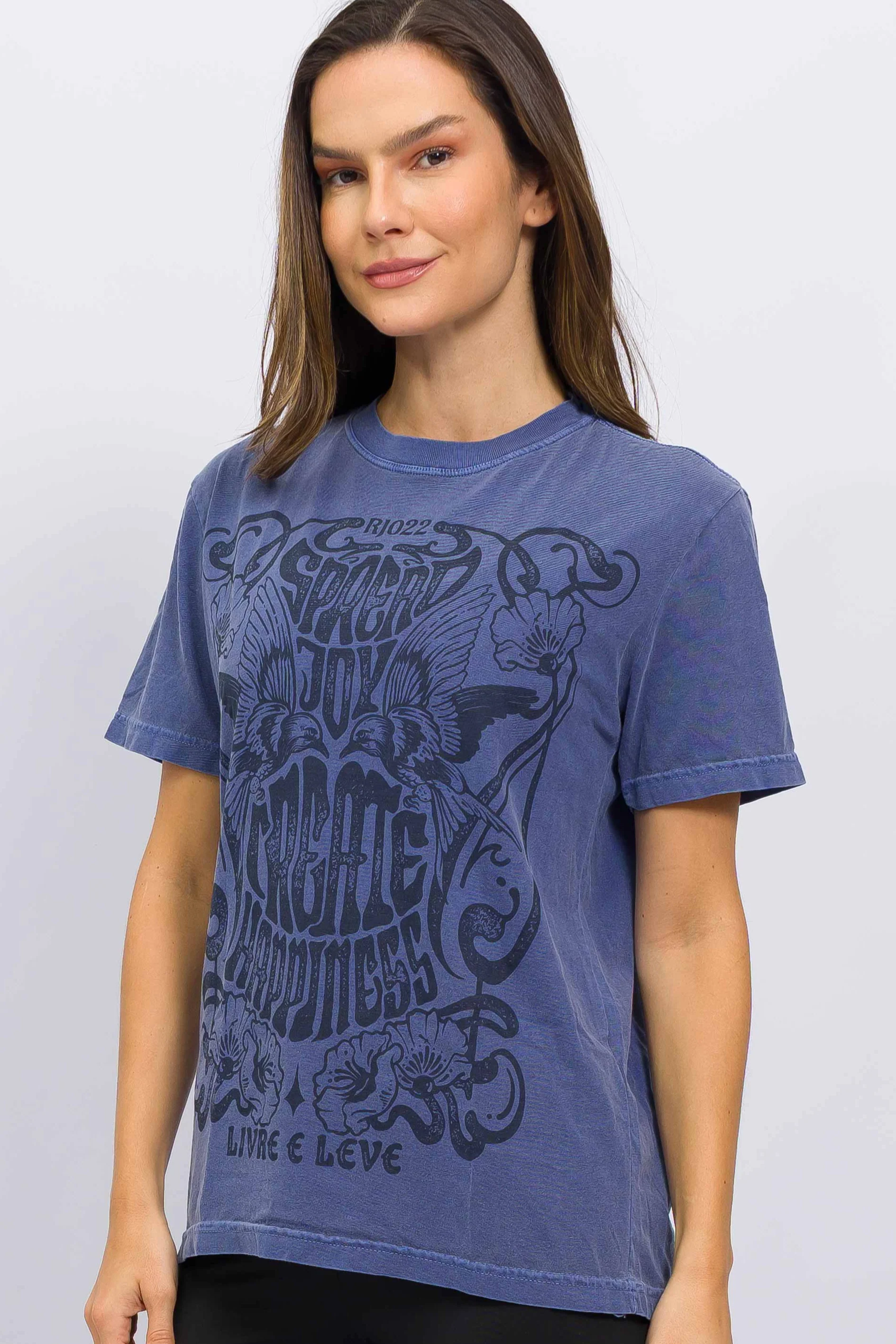 T-Shirt Estonada Azul - Image 3
