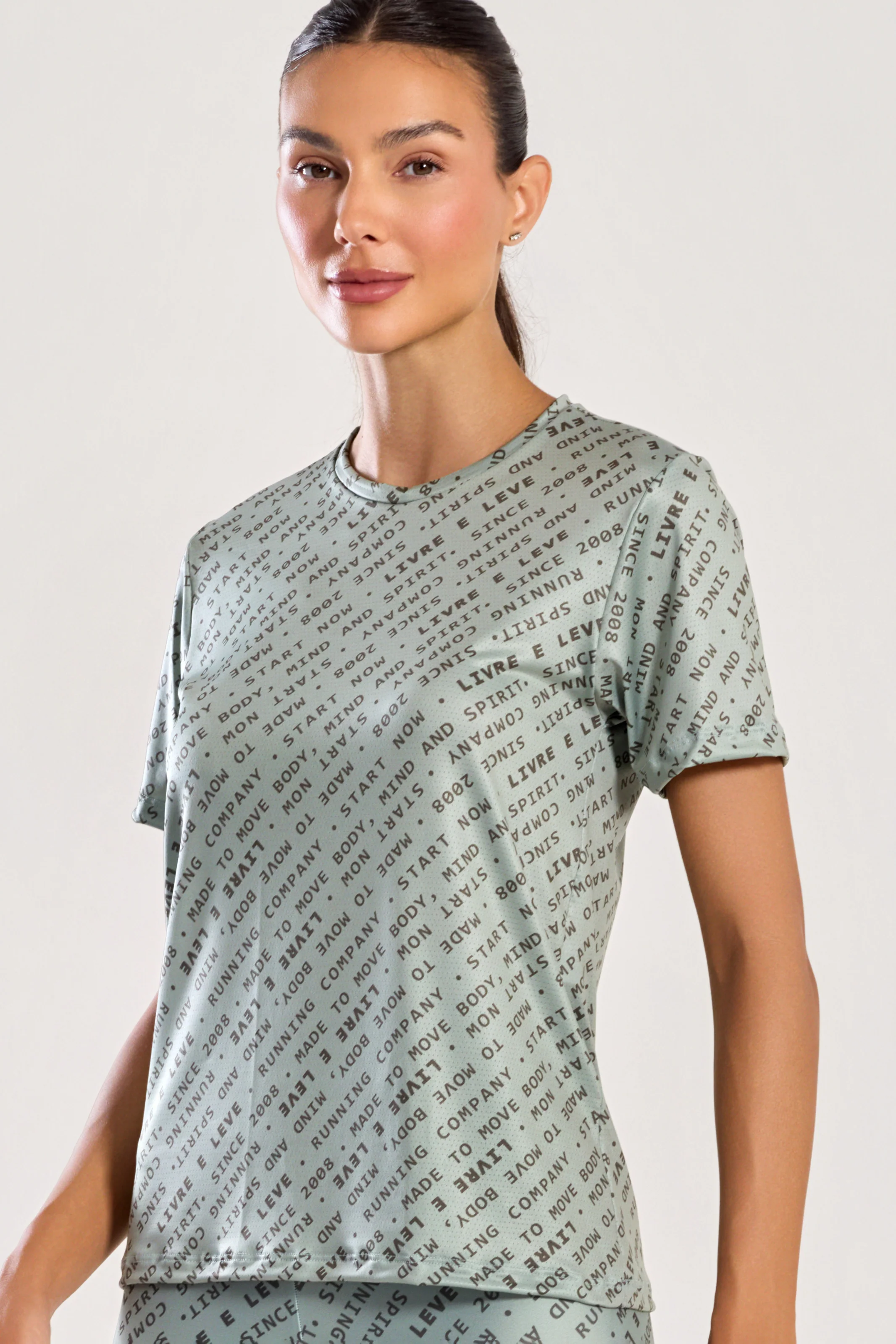 T-Shirt Furadinha Impulso Verde - Image 3