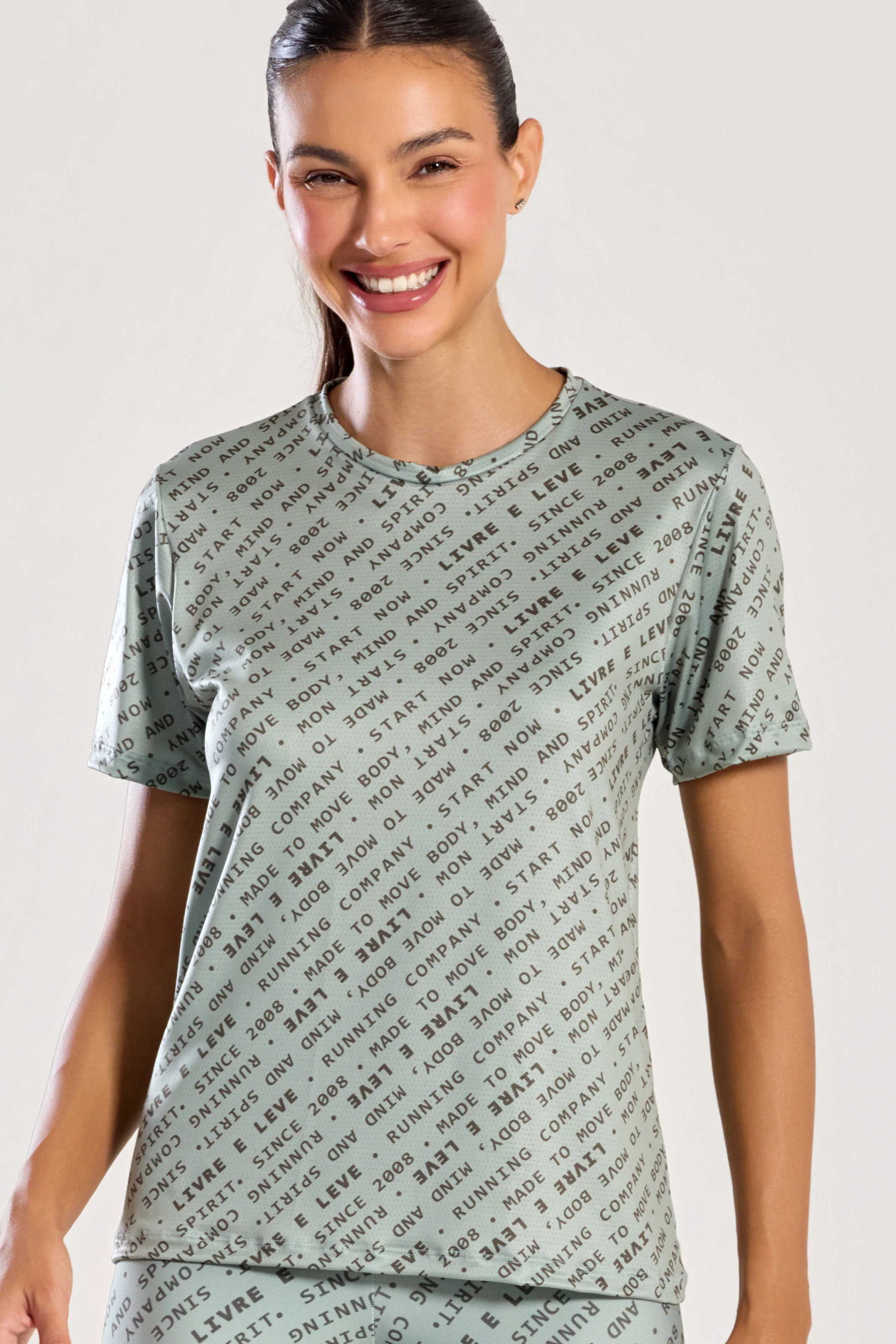 T-Shirt Furadinha Impulso Verde - Image 4