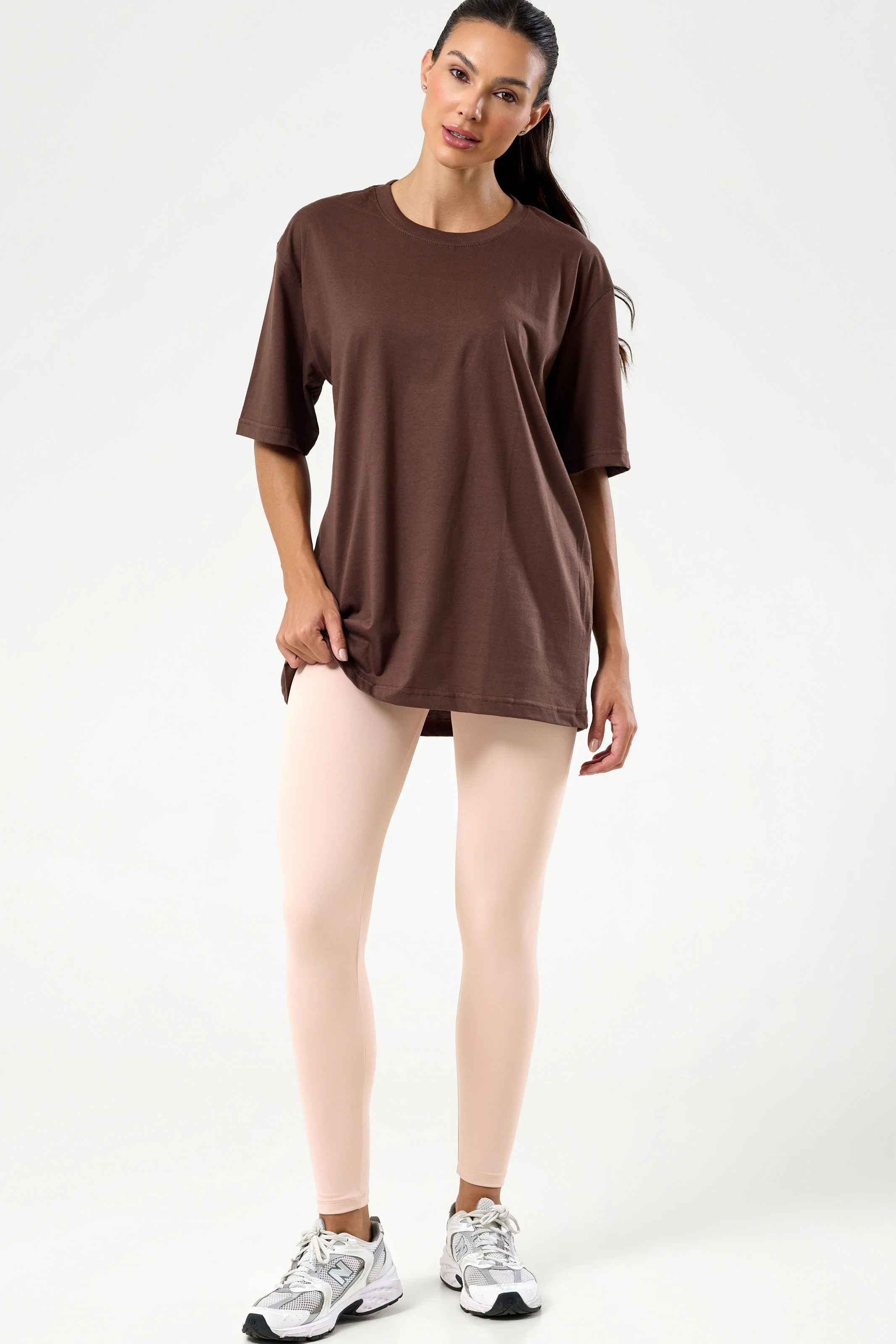 T-Shirt Oversized Marrom - Image 5