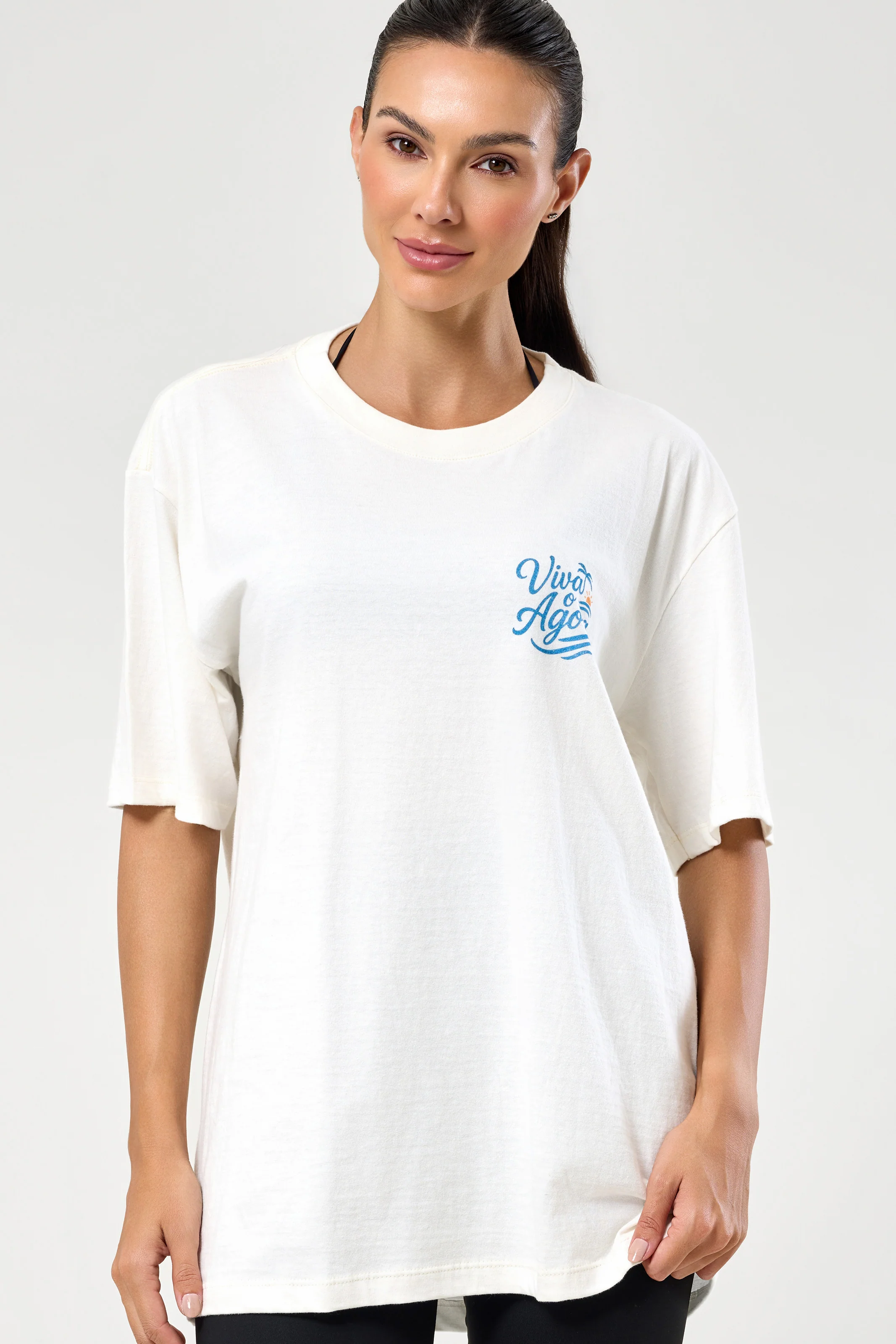 T-Shrit Oversized Viva o Agora - Image 3