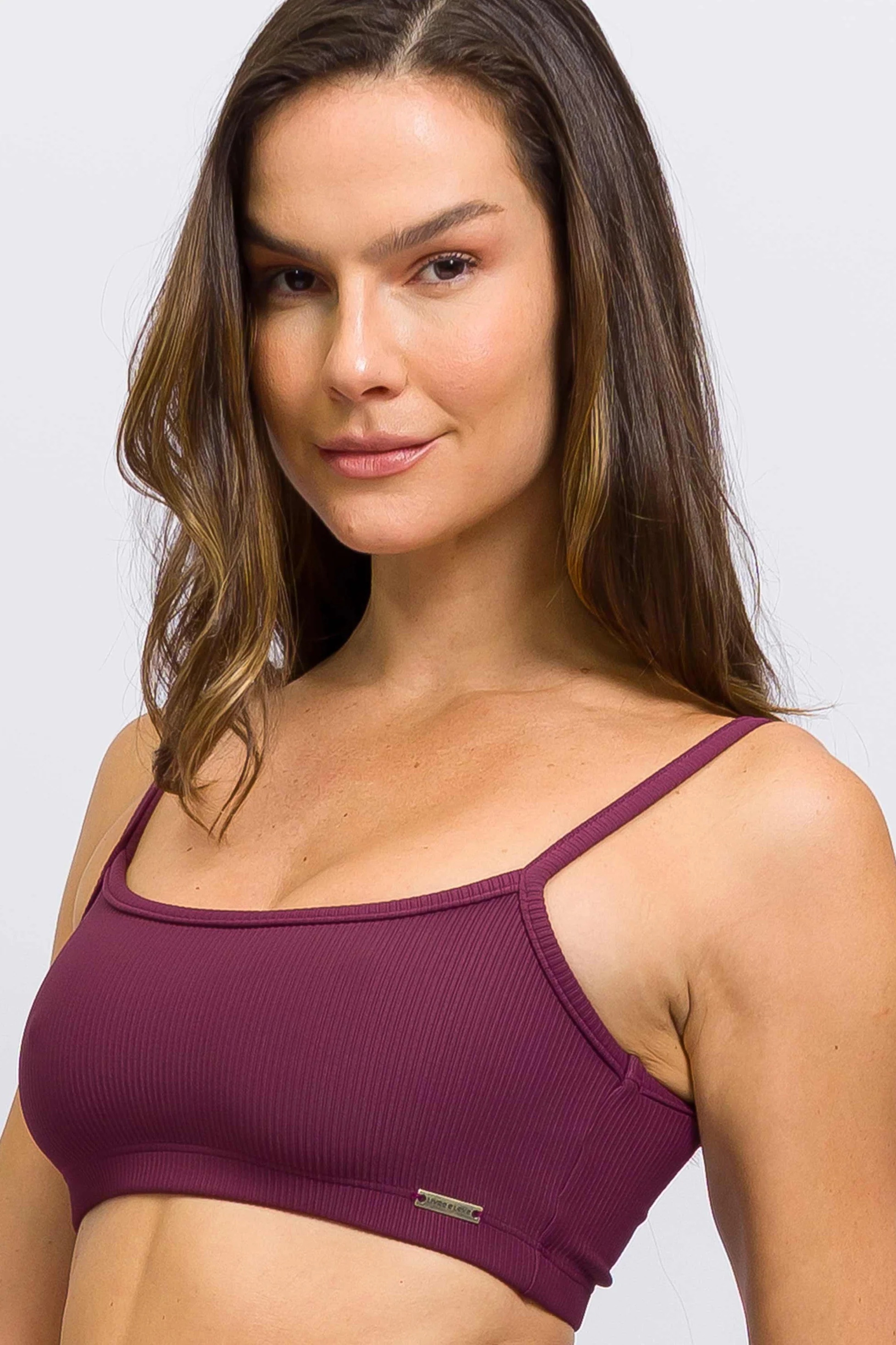 Top Alcinha Canelado Roxo - Image 3