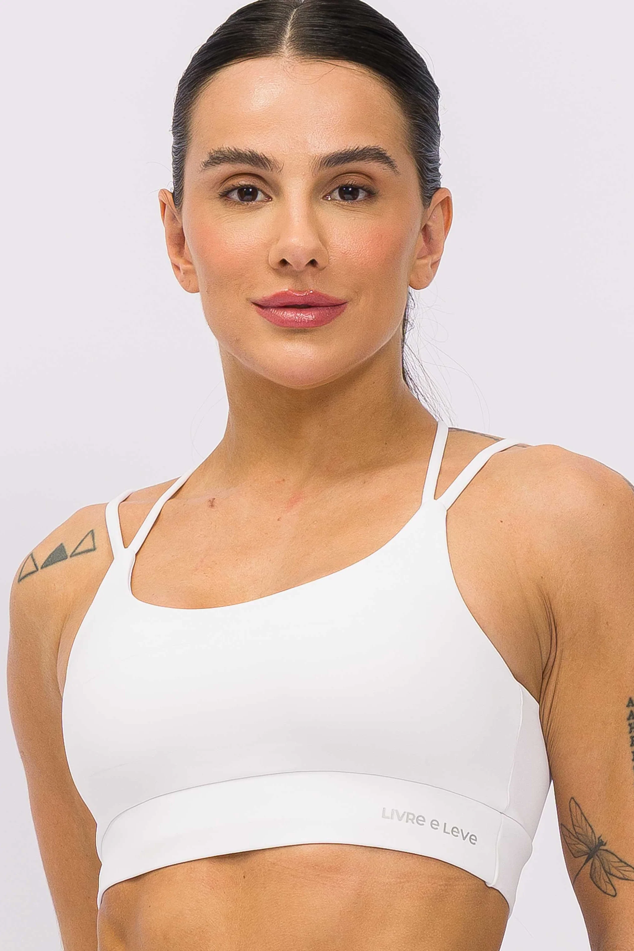 Top Strappy com Bojo Branco - Image 2