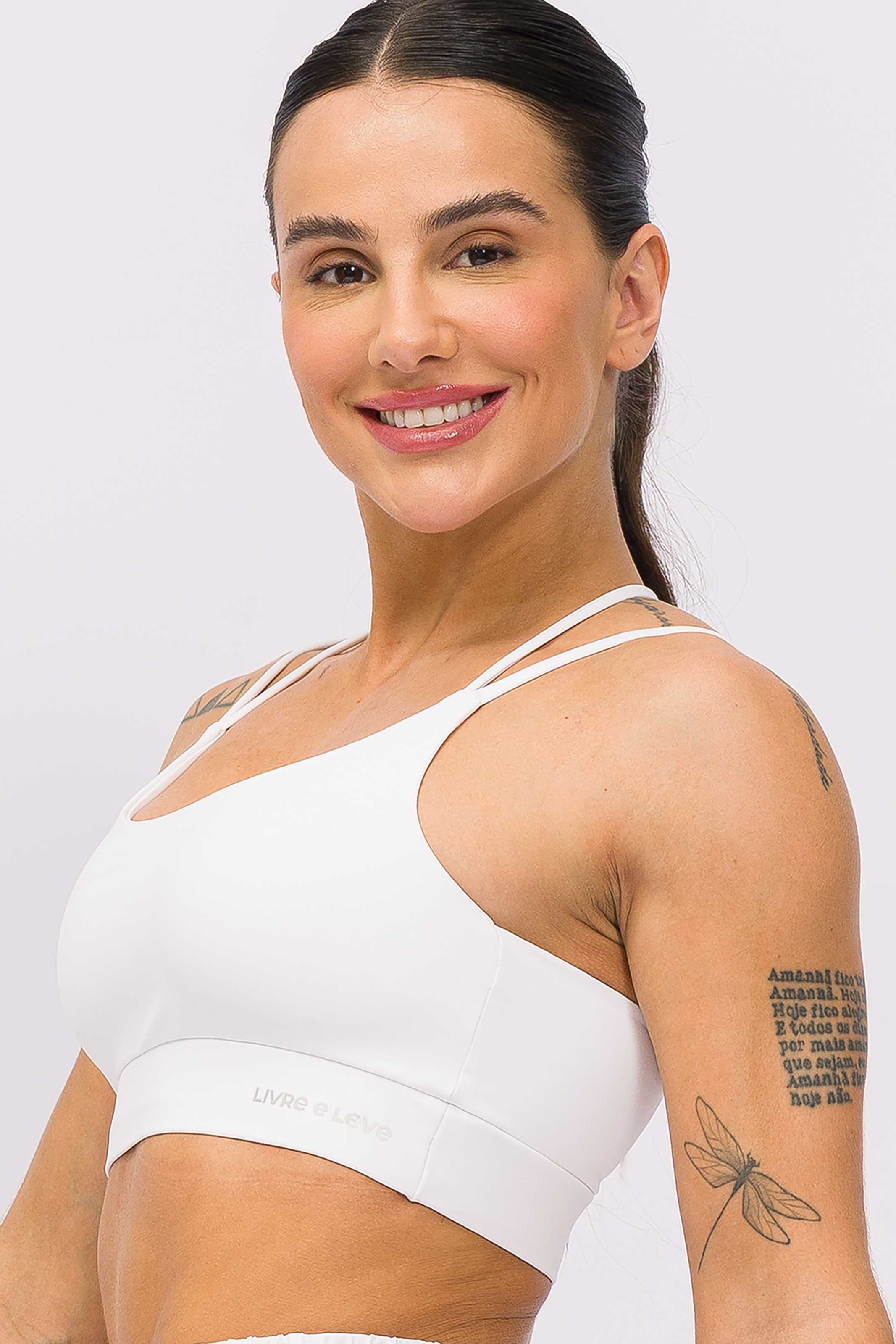 Top Strappy com Bojo Branco - Image 3